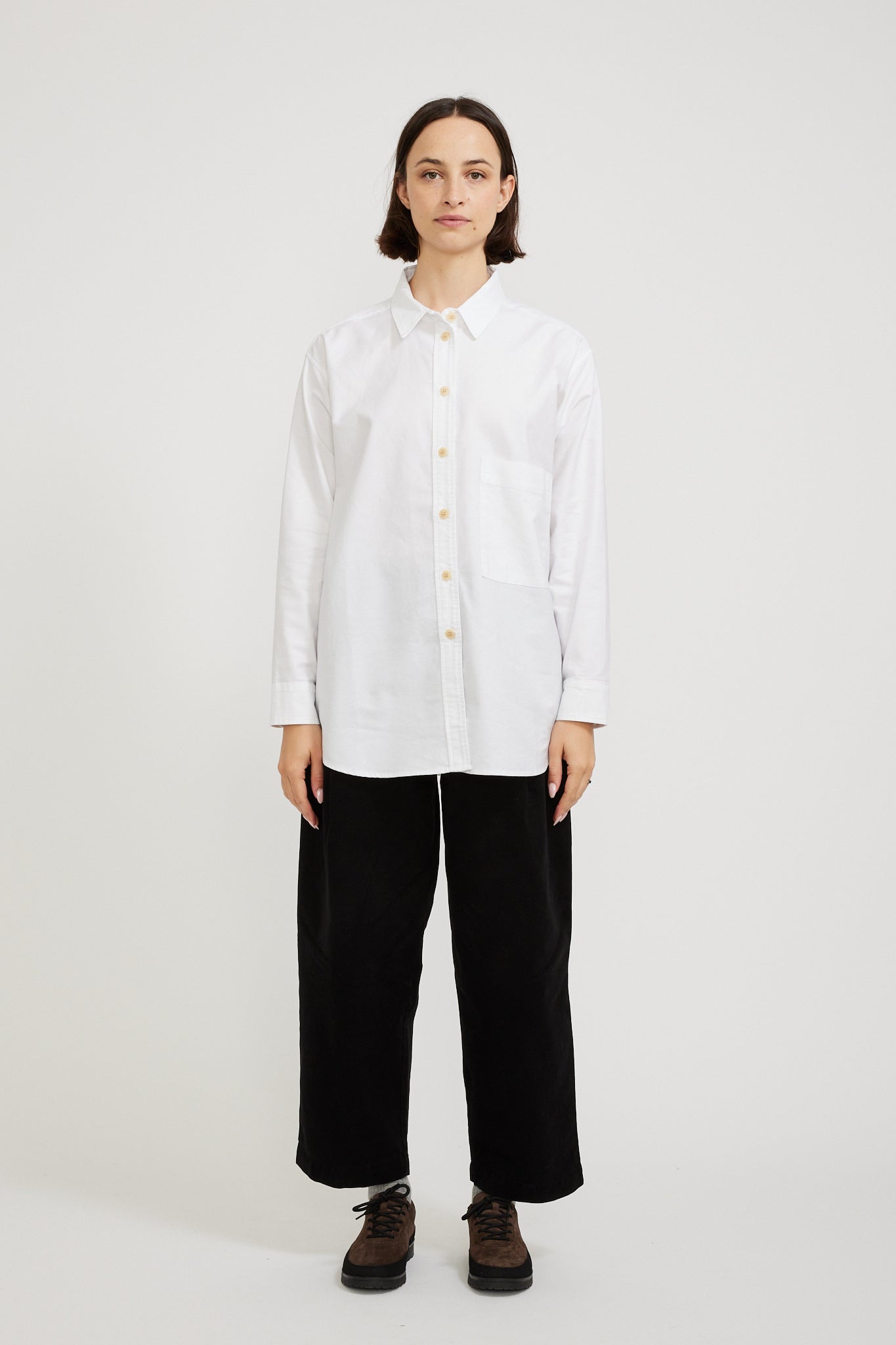 Girls of Dust | Maxi Shirt White Oxford | Maplestore