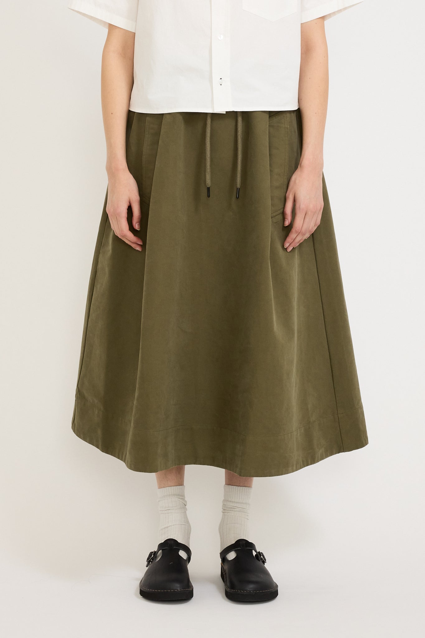 Girls of Dust | Meadow Skirt Dark Olive | Maplestore