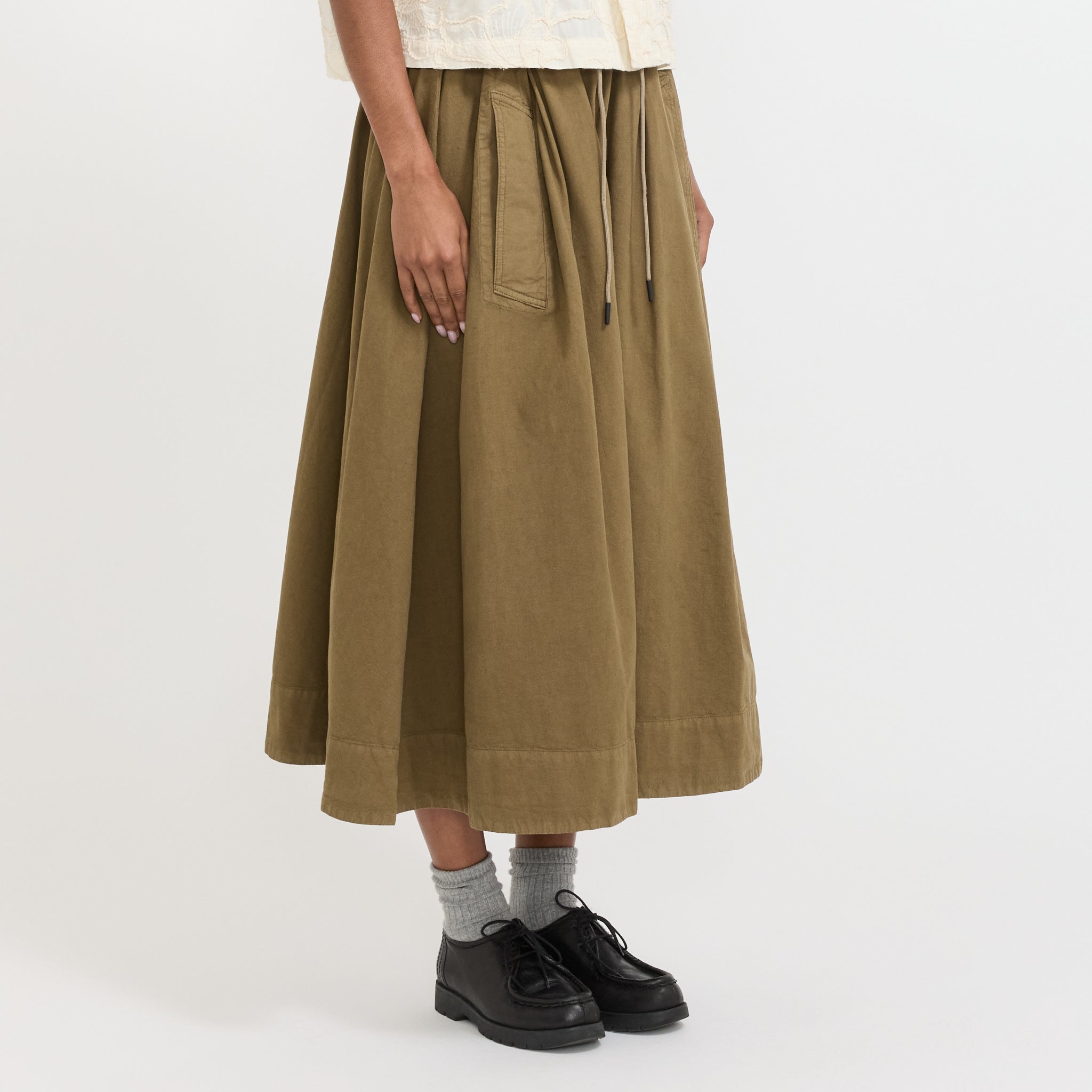 Girls of Dust | Meadow Skirt Canteen Green | Maplestore