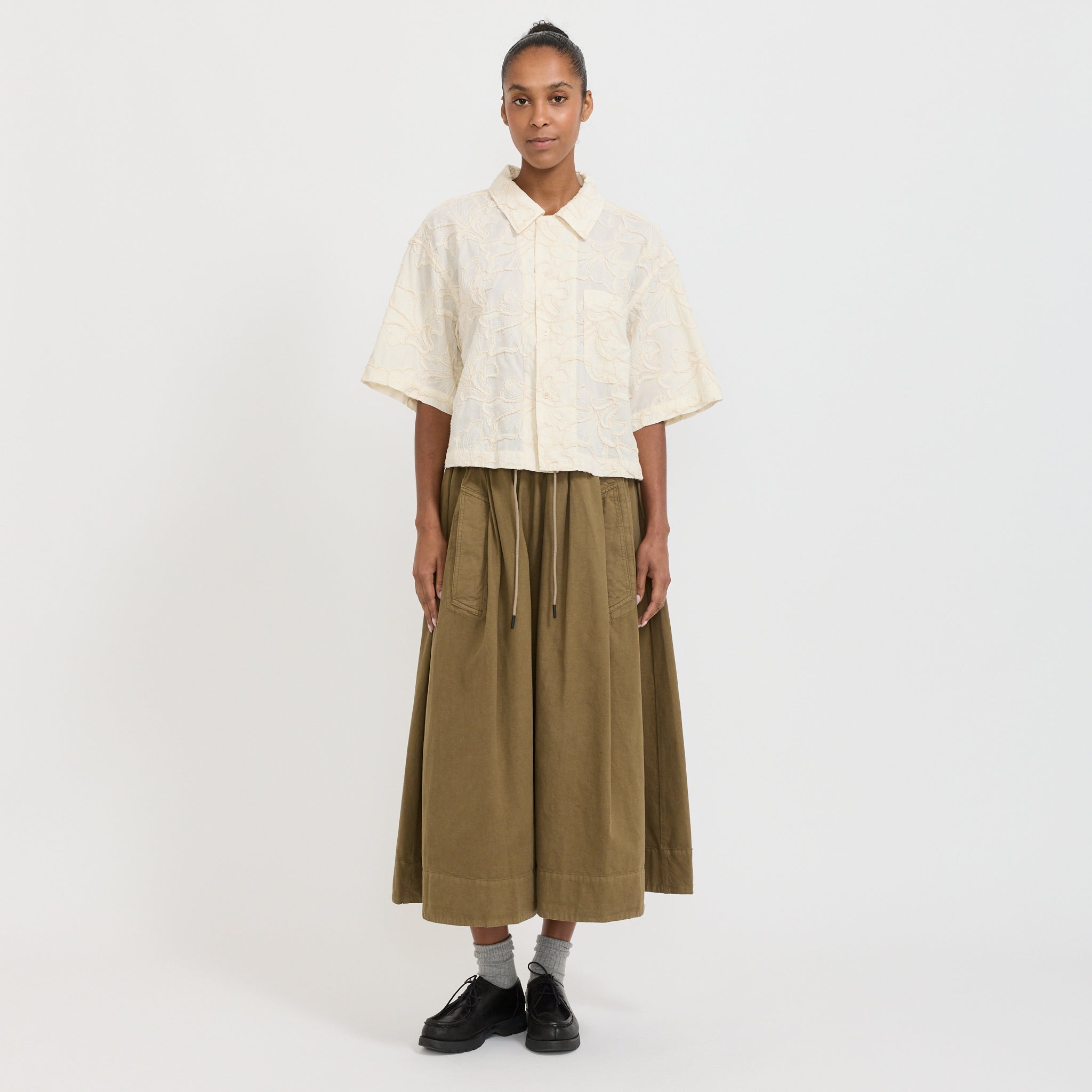 Girls of Dust | Meadow Skirt Canteen Green | Maplestore