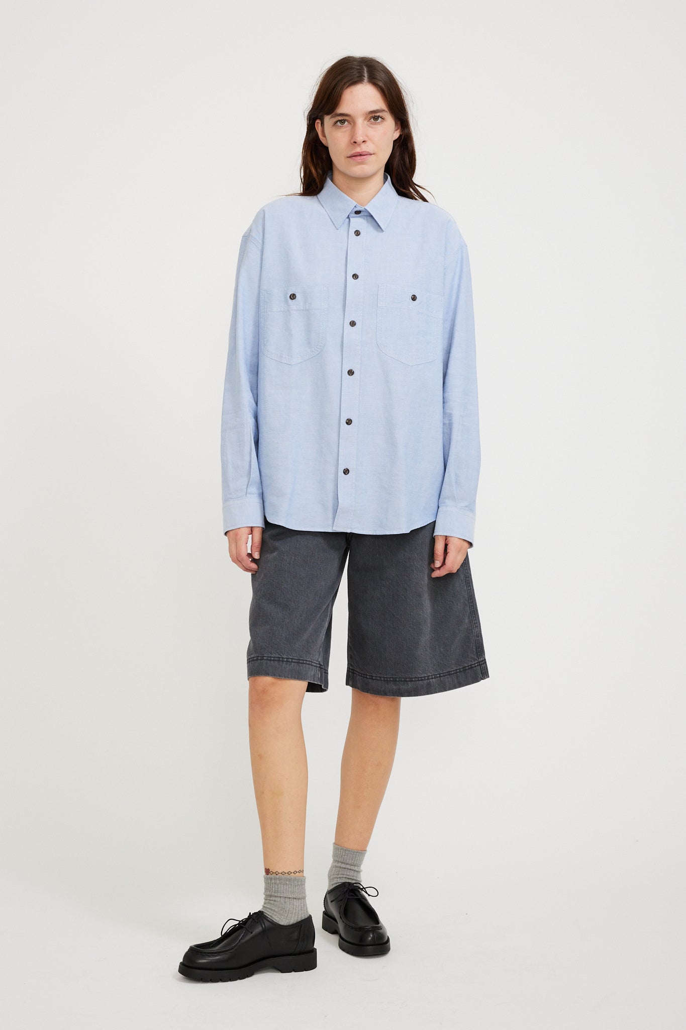 Girls of Dust | Mechanic Shirt Blue | Maplestore