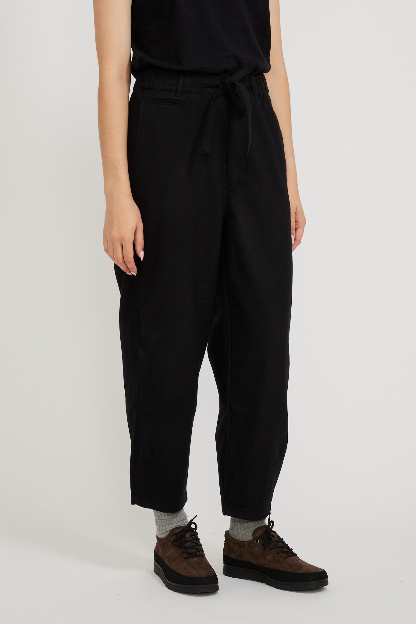 Girls of Dust | Pasha Pants Black Wool | Maplestore