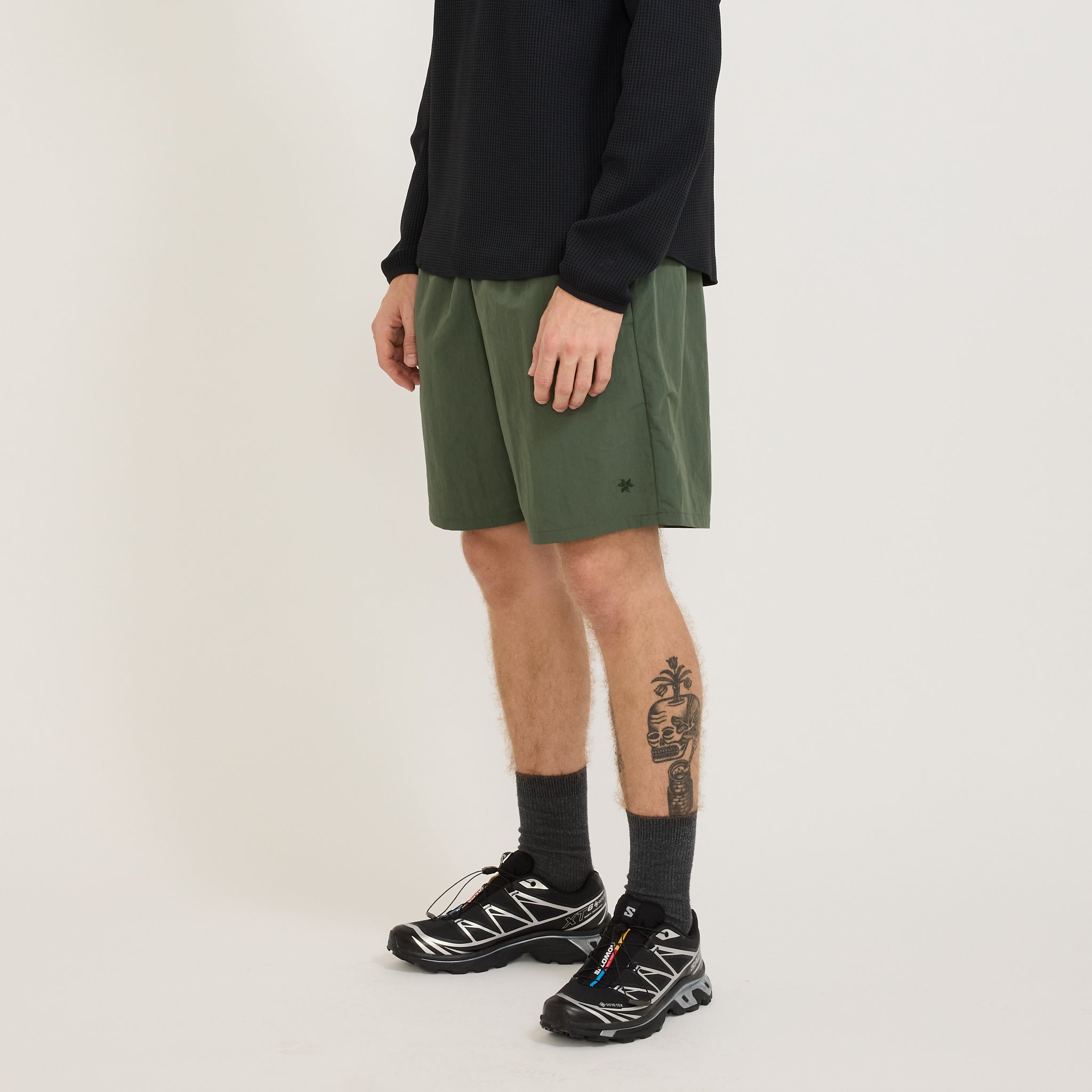 Nylon Shorts Urban Green