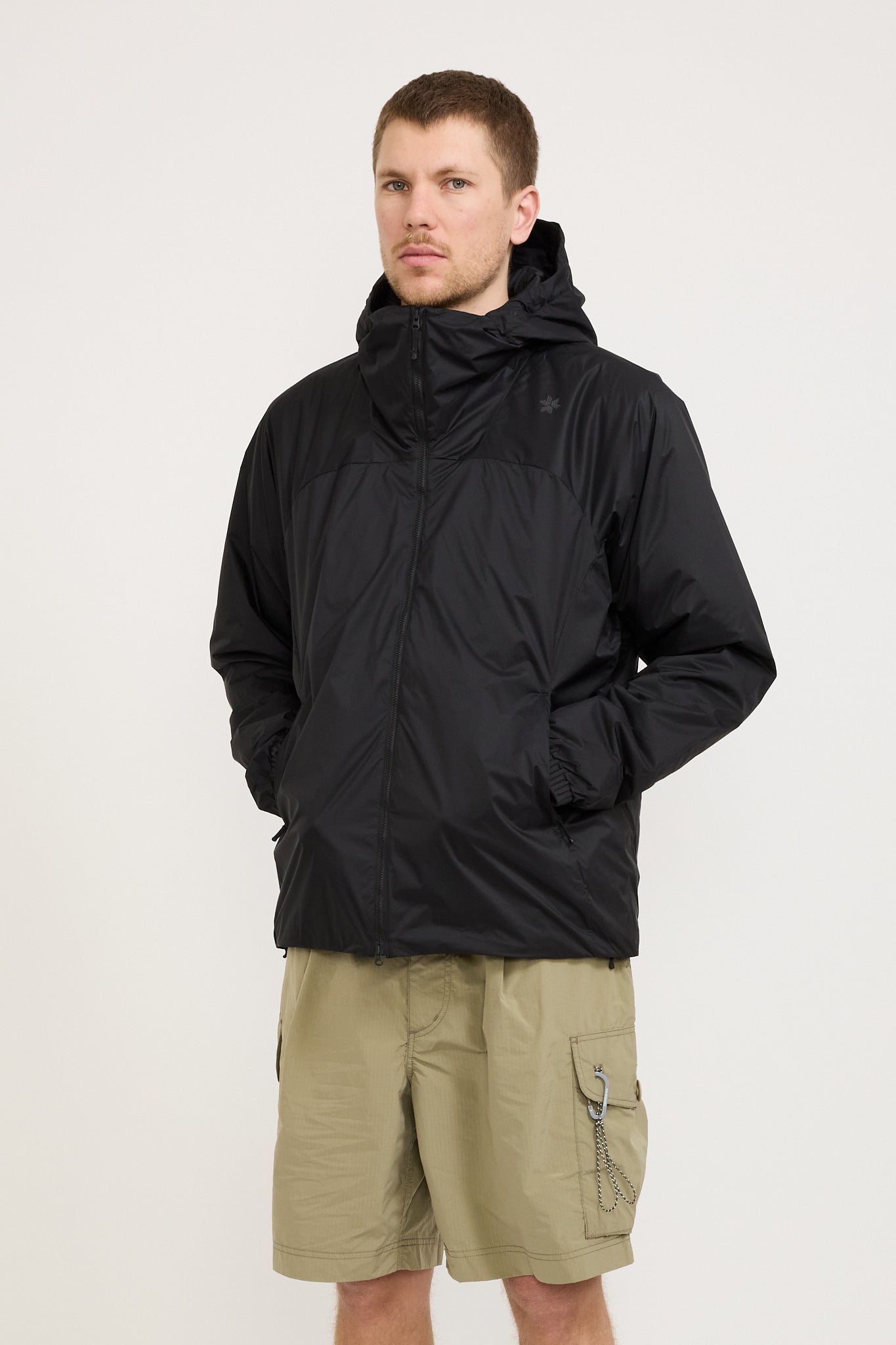 Goldwin | PERTEX QUANTUM Padded Warm Jacket Black | Maplestore