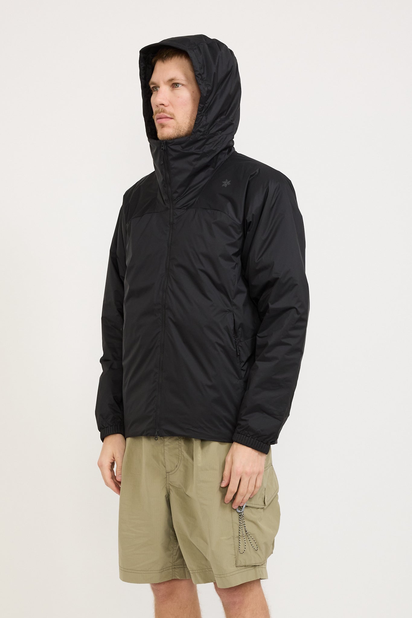 Goldwin | PERTEX QUANTUM Padded Warm Jacket Black | Maplestore