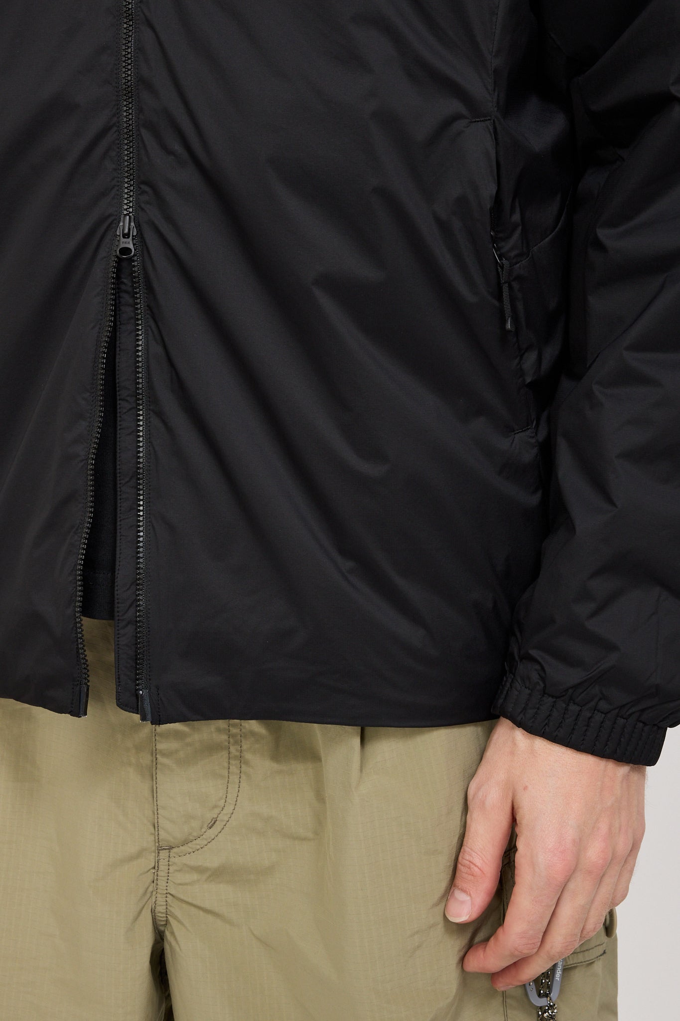 Goldwin | PERTEX QUANTUM Padded Warm Jacket Black | Maplestore