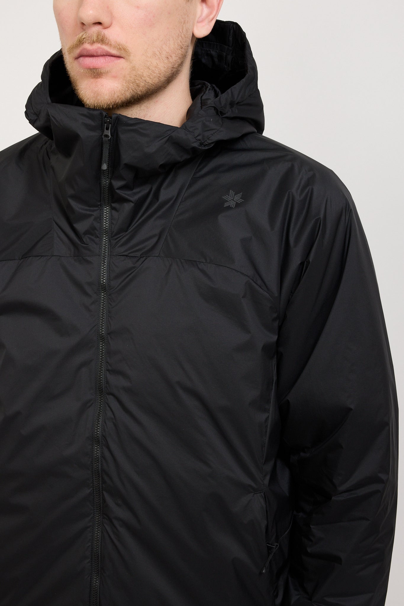 Goldwin | PERTEX QUANTUM Padded Warm Jacket Black | Maplestore