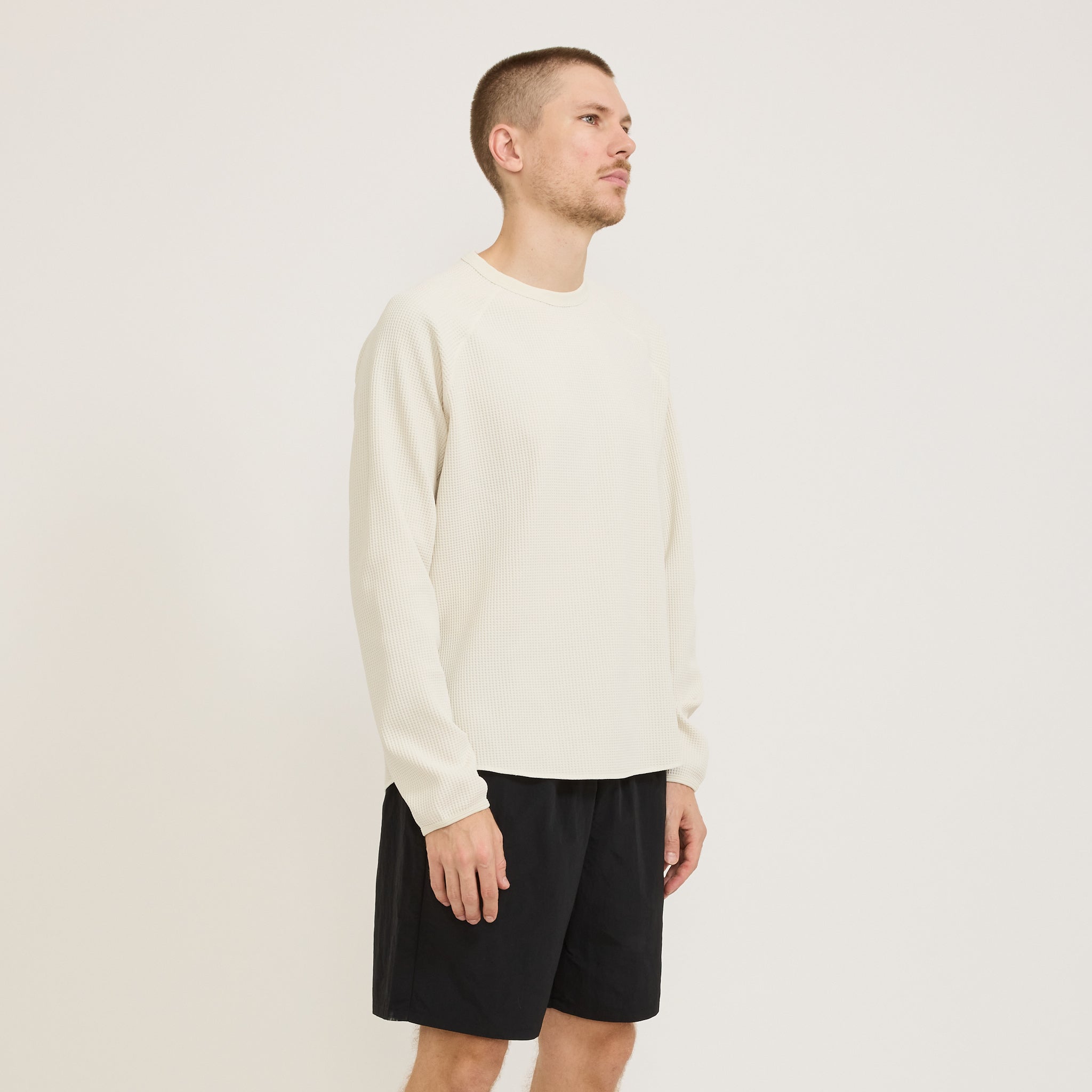 Goldwin | WF Light L/S T-Shirt Ivory | Maplestore