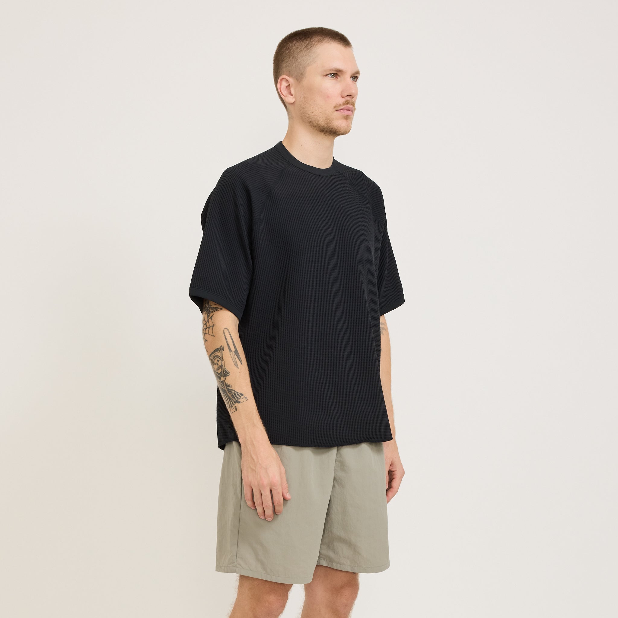 Goldwin | WF Light S/S T-Shirt Black | Maplestore