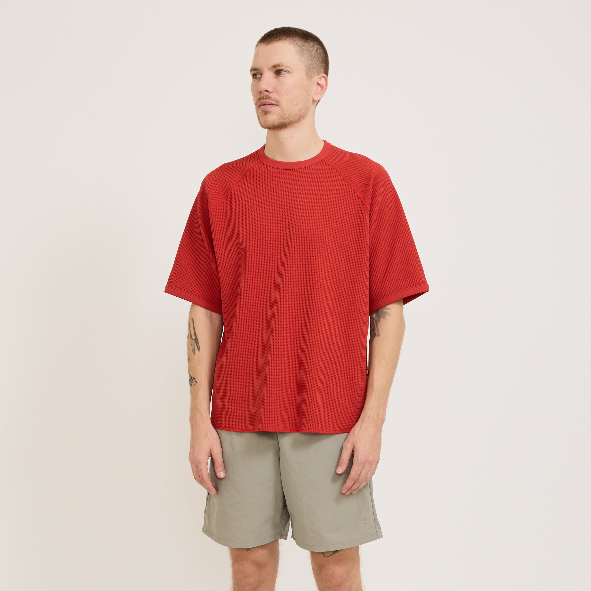 WF Light S/S T-Shirt Lava Red