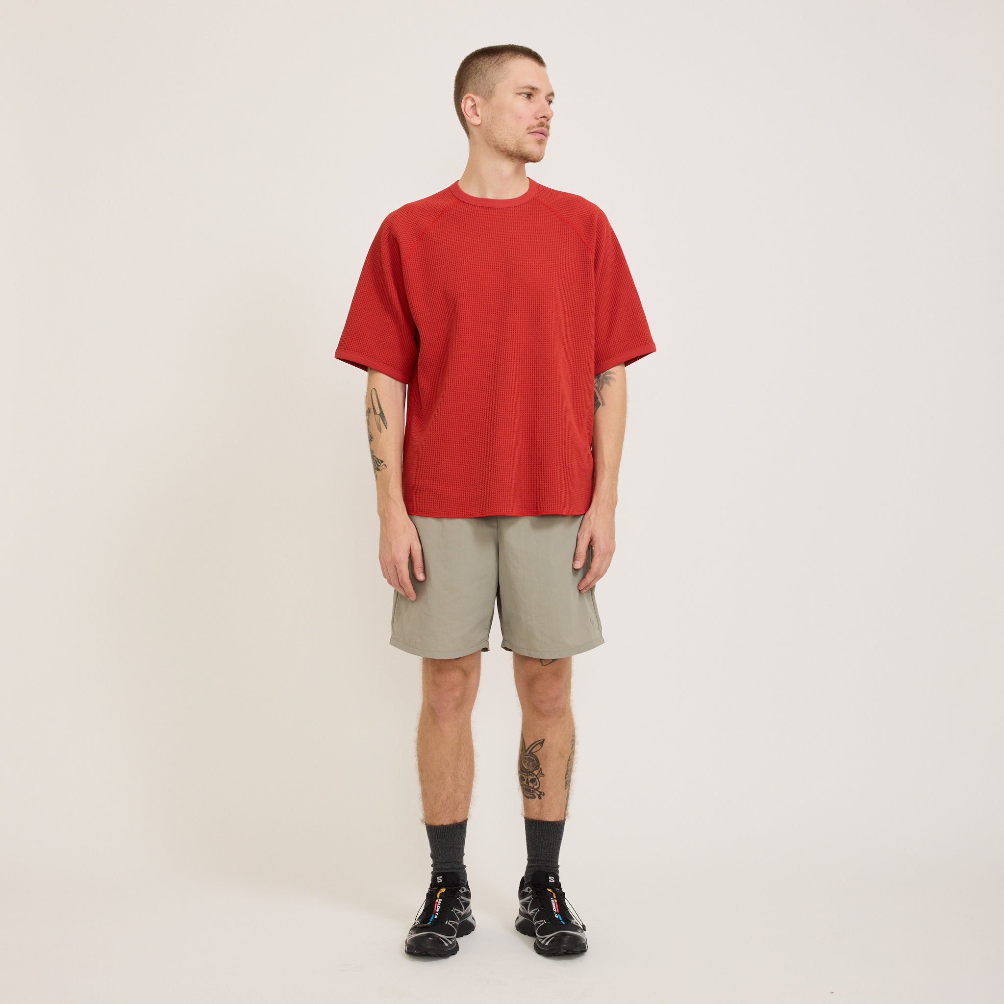 WF Light S/S T-Shirt Lava Red
