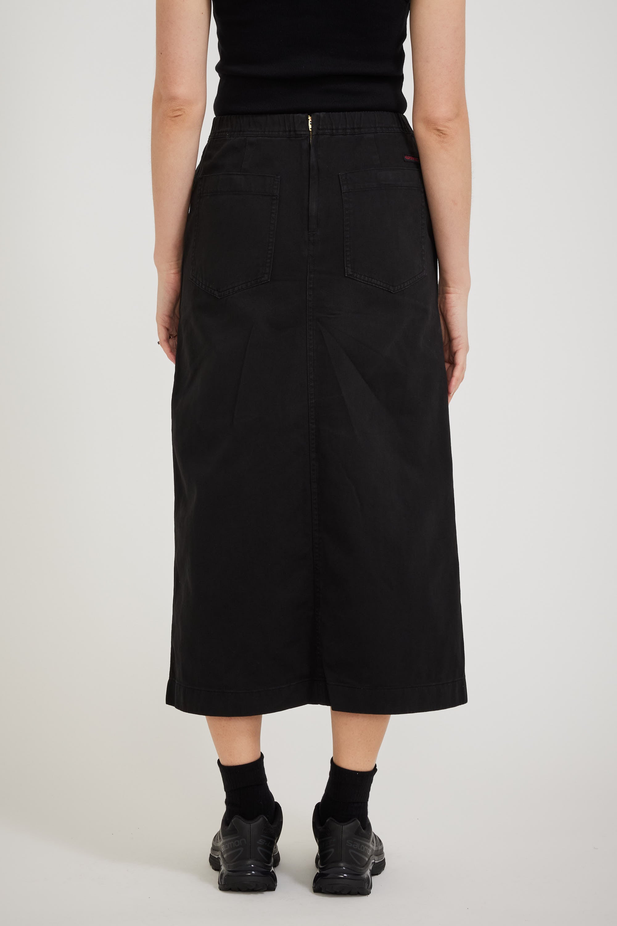 Gramicci | Long Baker Skirt Black | Maplestore