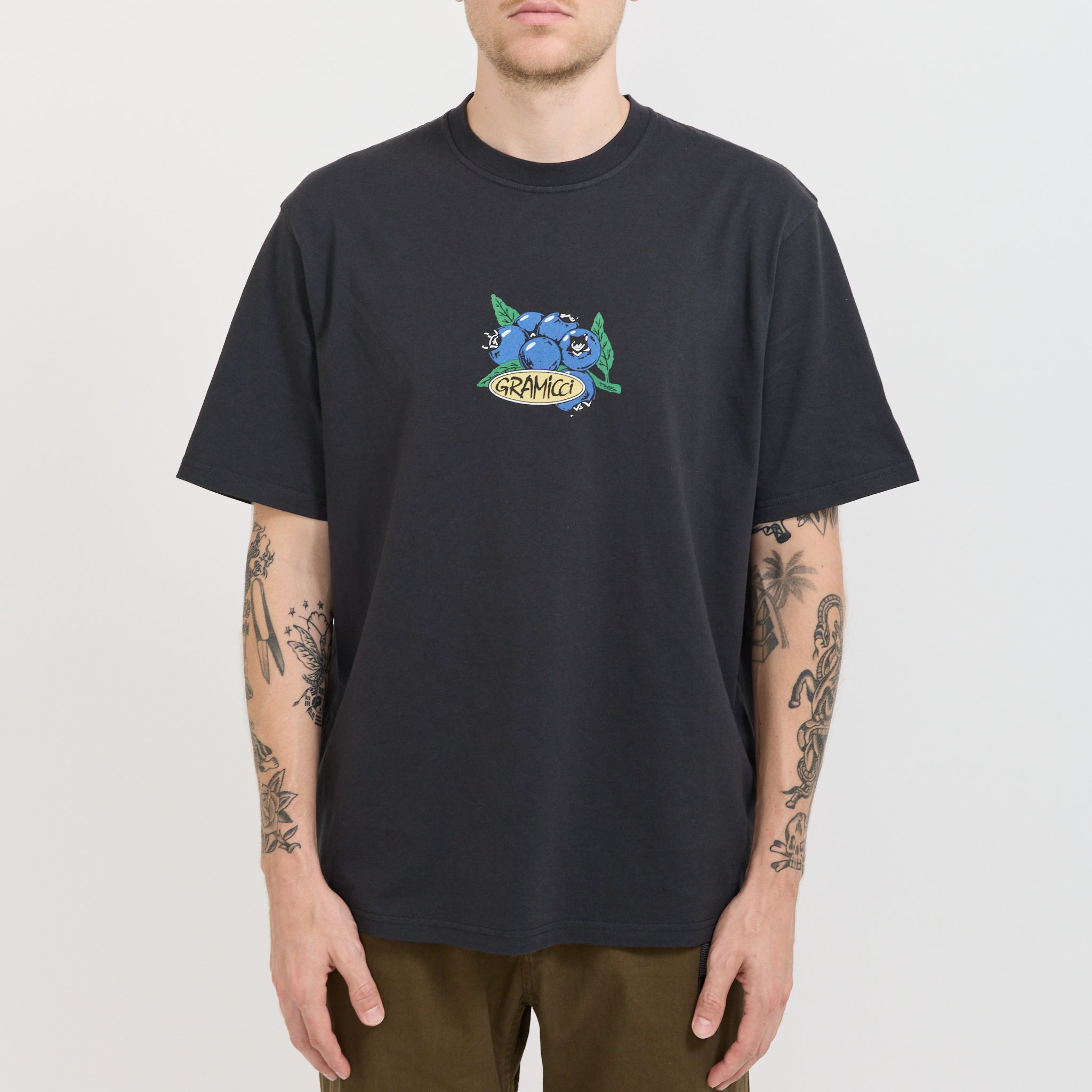 Blueberry Tee Vintage Black