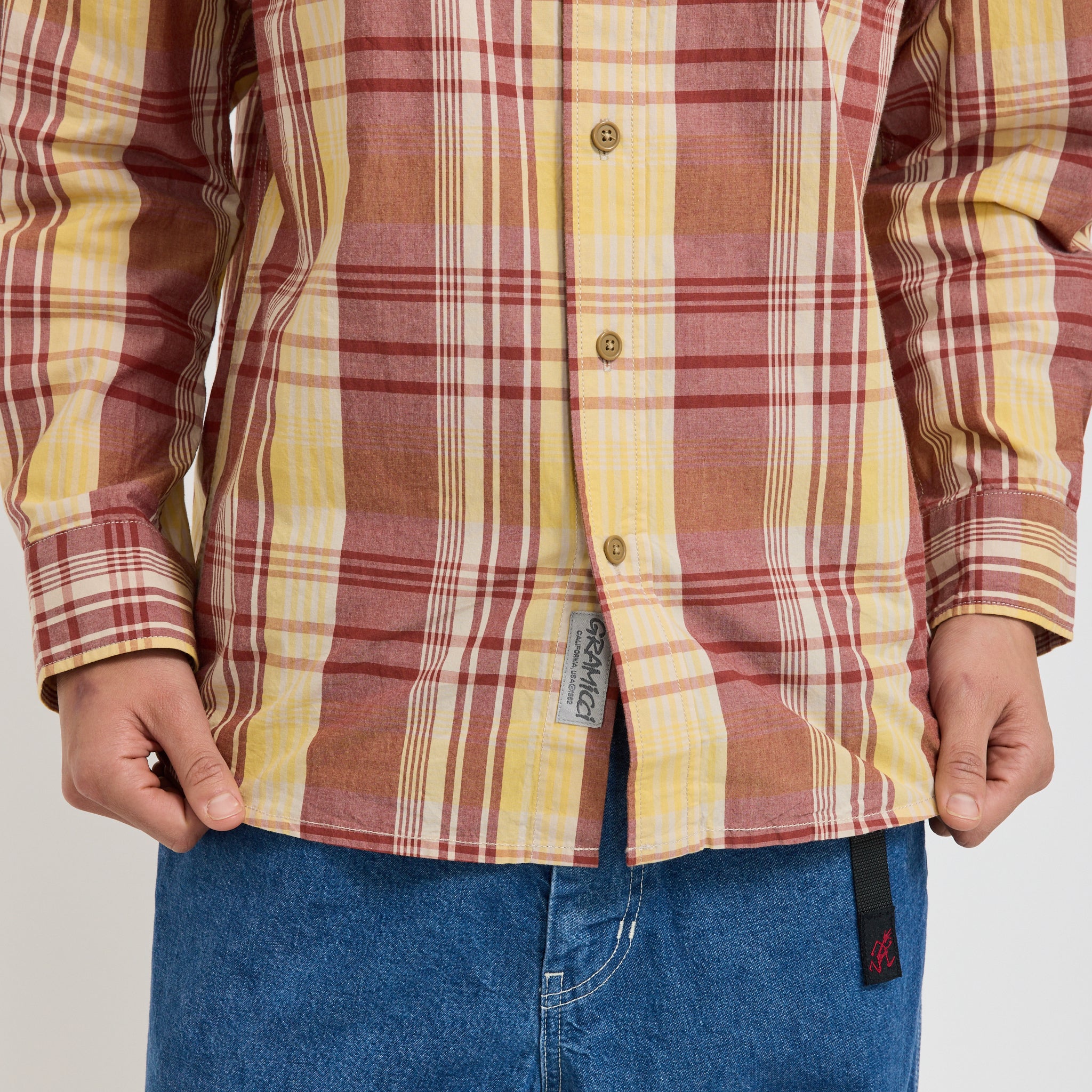 Women's Broadcloth Stance Shirt Mustard