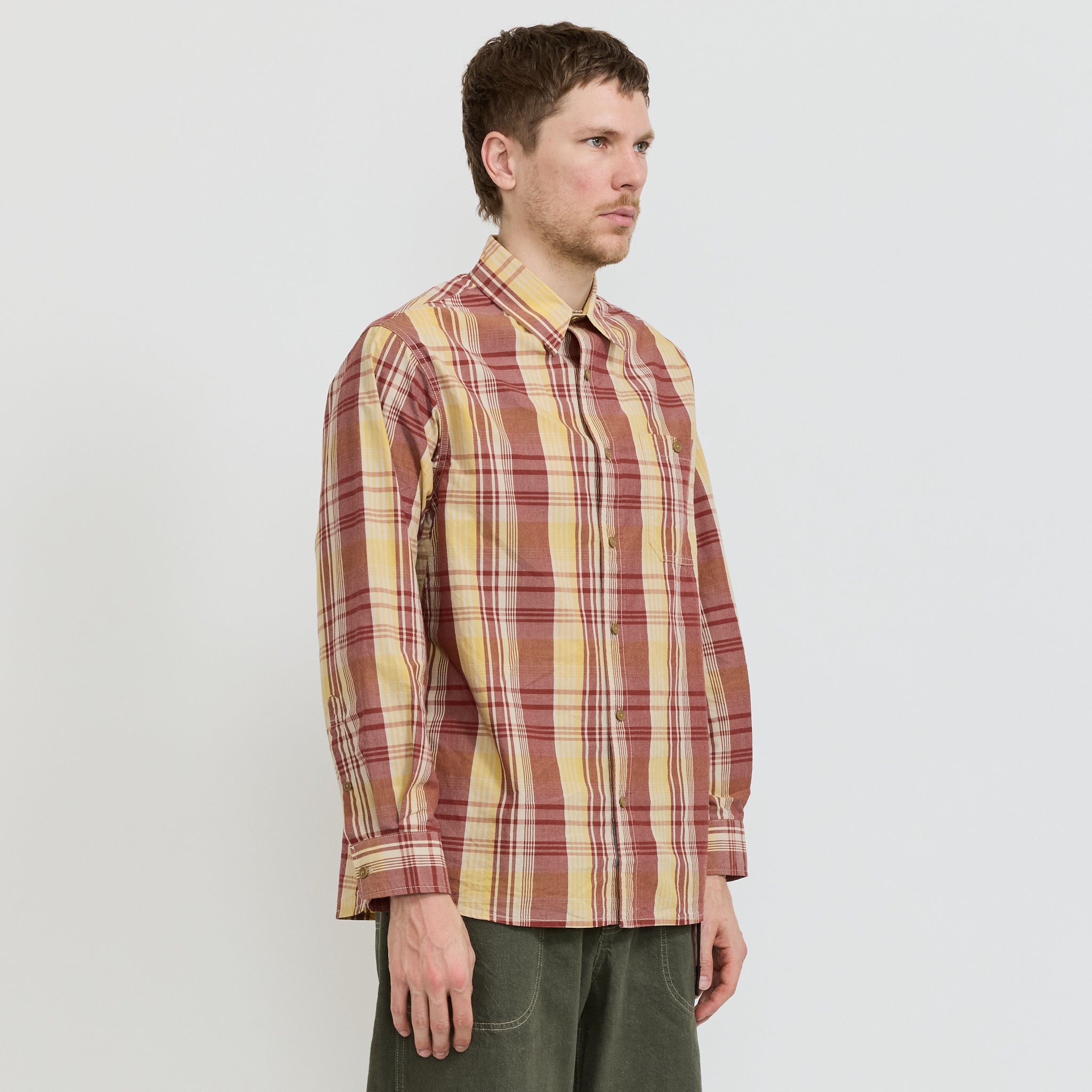 Broadcloth Stance Shirt Mustard