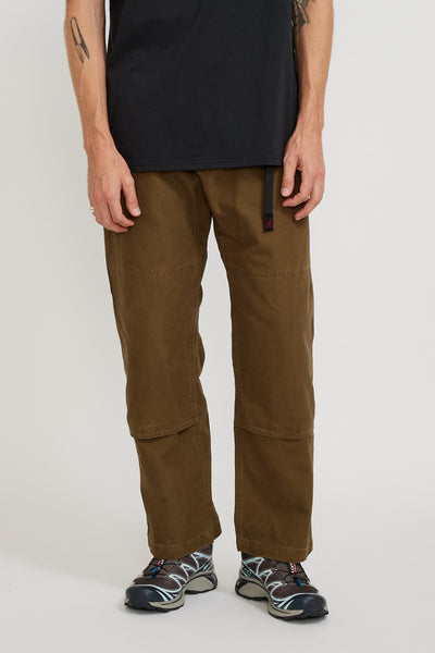 Gramicci | Canvas Double Knee Pant Dusted Olive | Maplestore