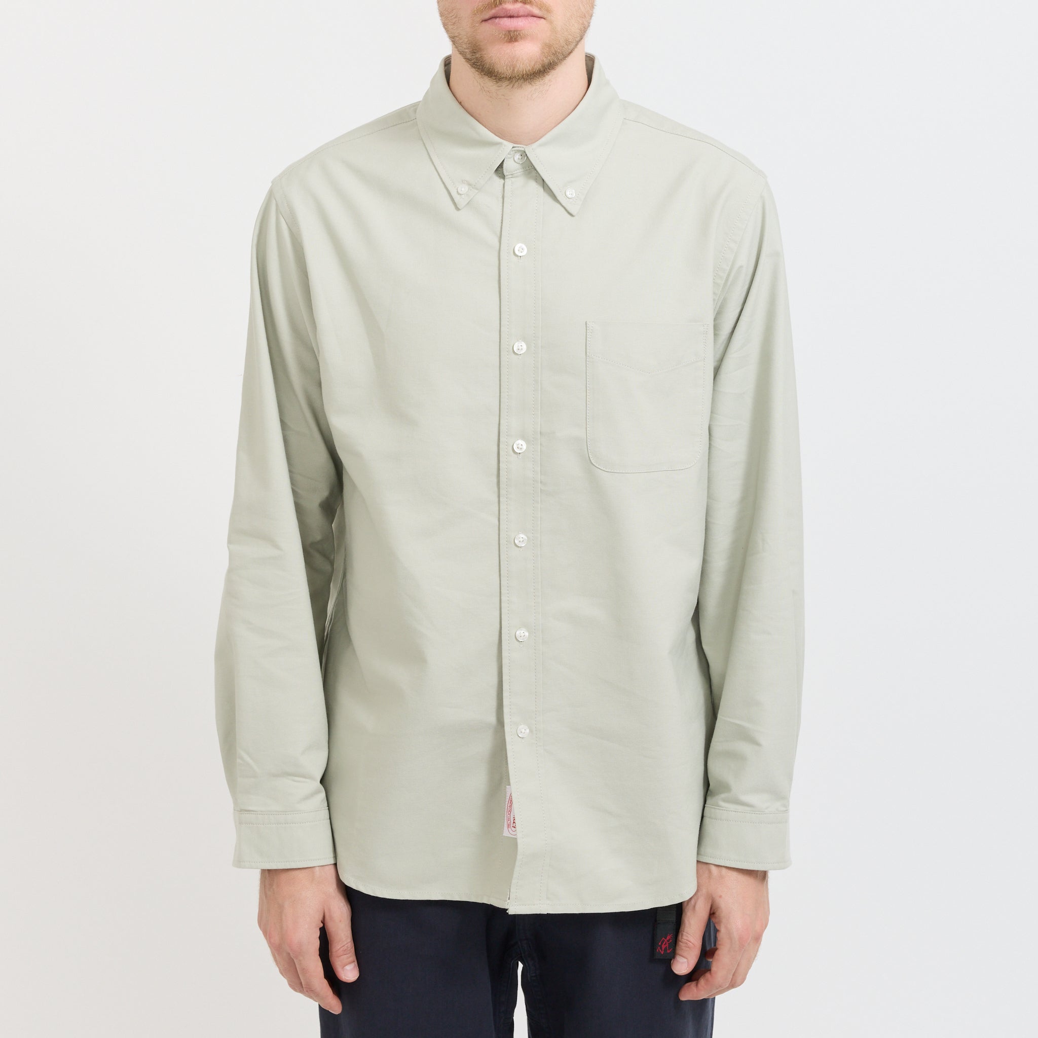 Gramicci | Classic Oxford Coolmax Shirt Lime Green | Maplestore