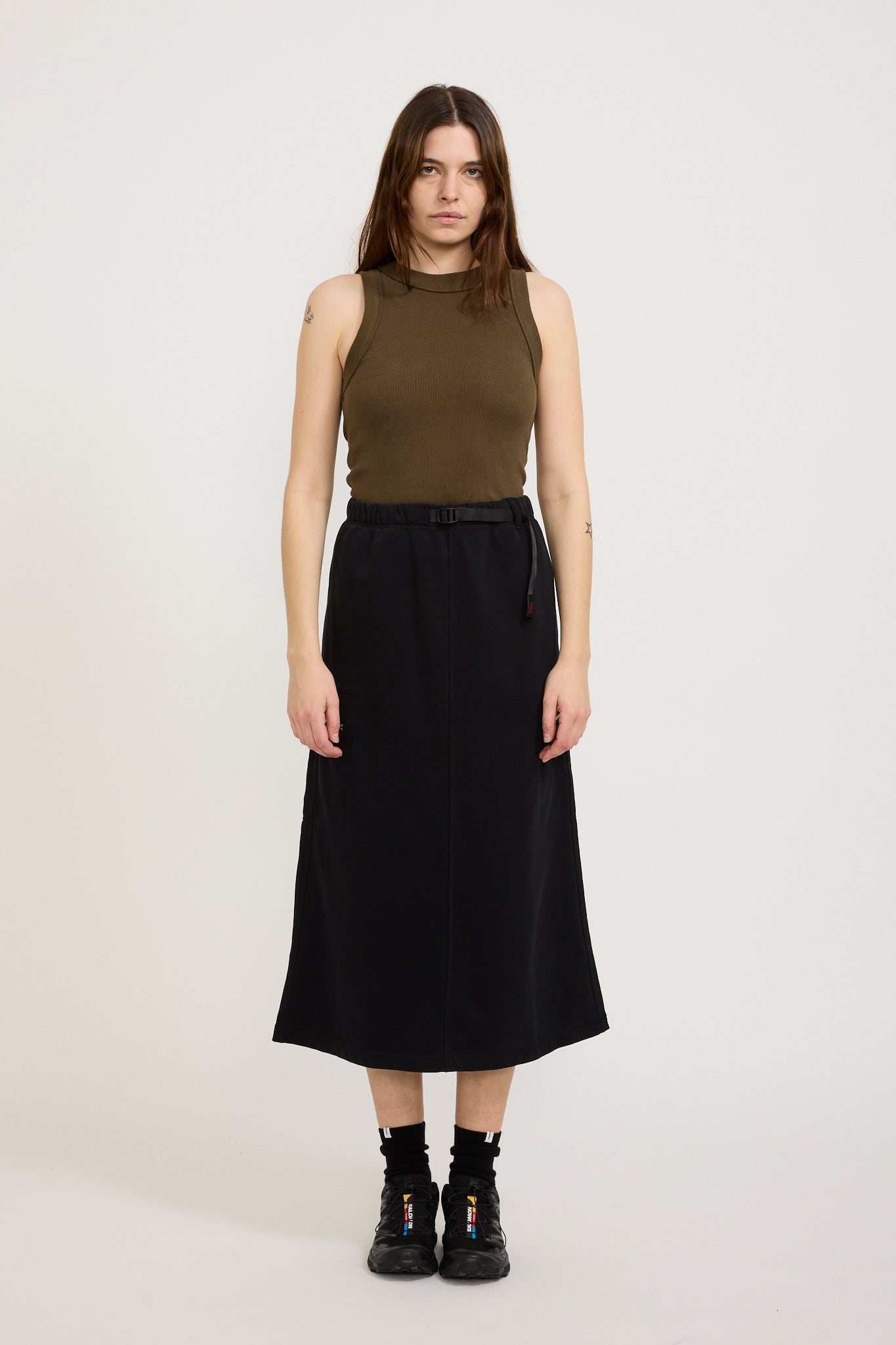 Gramicci | Classic Sweatskirt Black | Maplestore