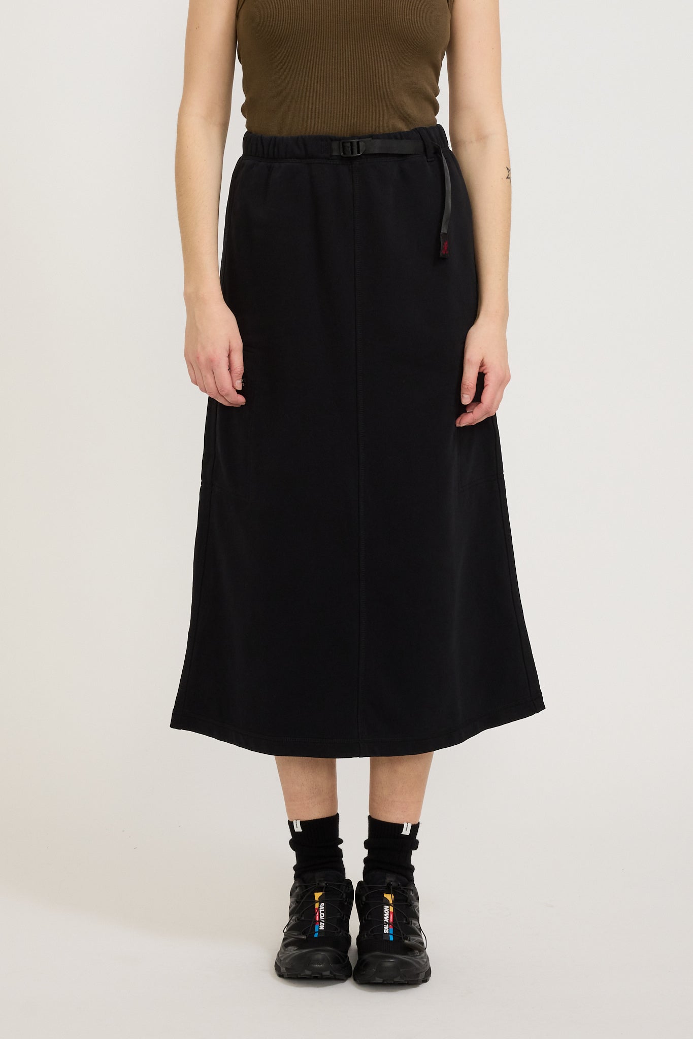 Gramicci | Classic Sweatskirt Black | Maplestore