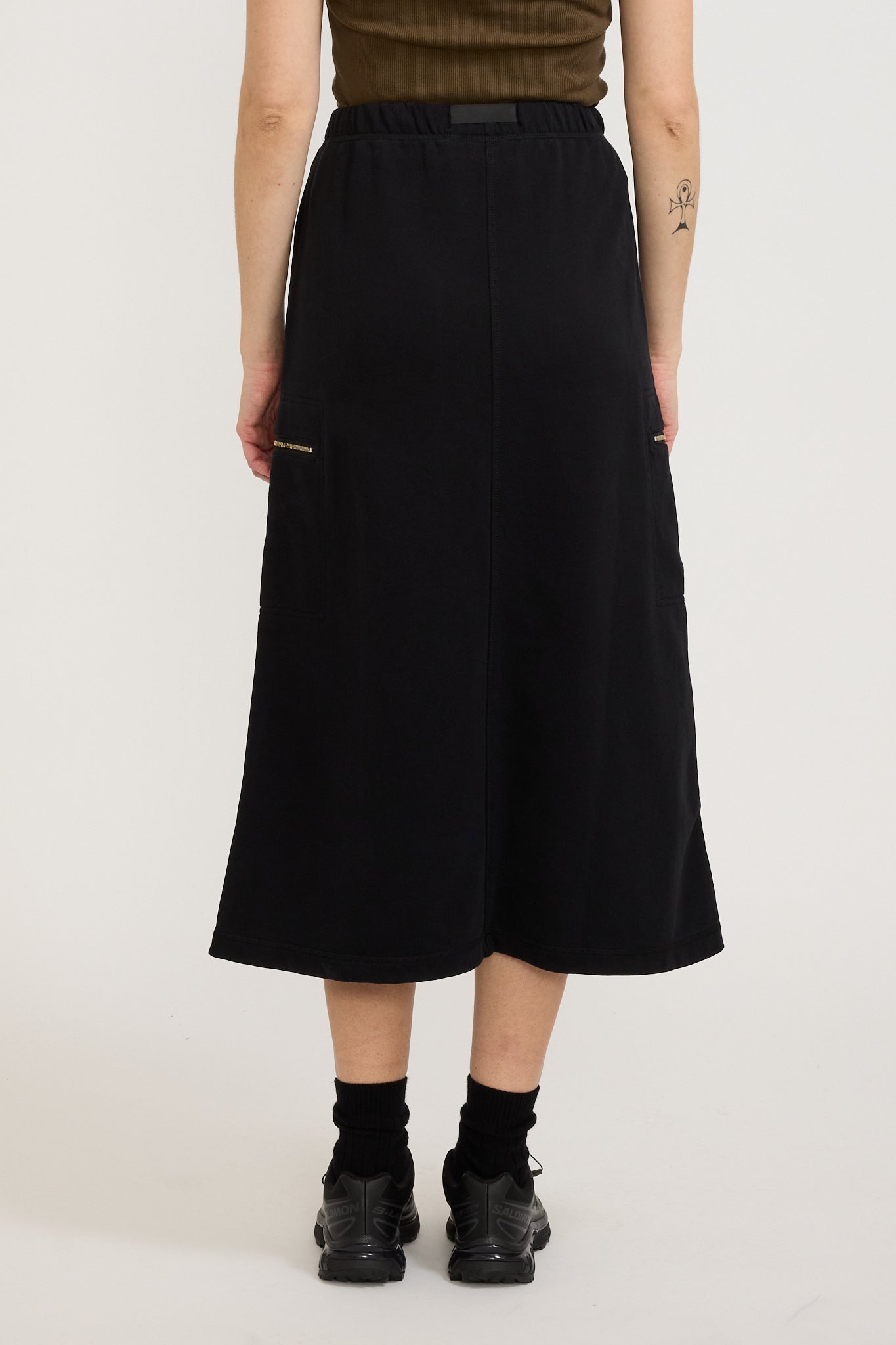 Gramicci | Classic Sweatskirt Black | Maplestore