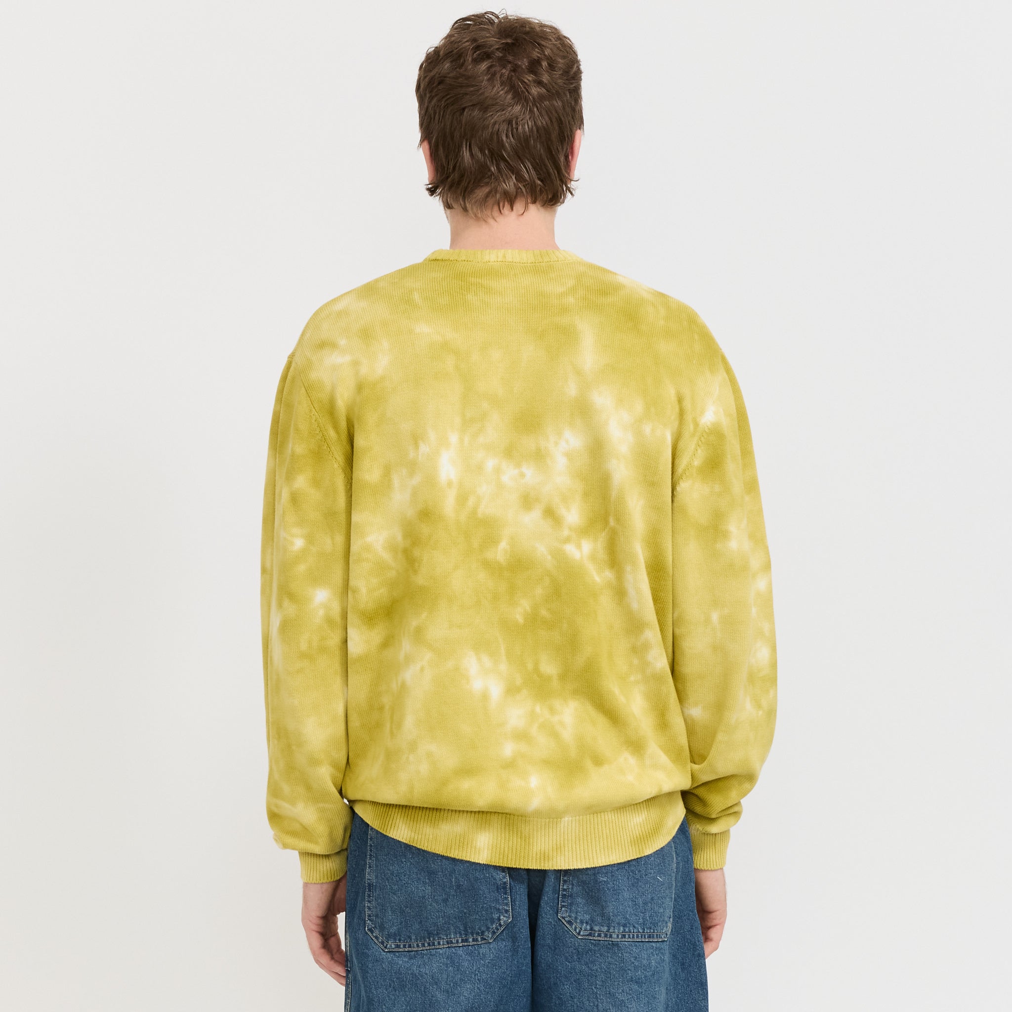 Cotton Knit Crew Sun Fade