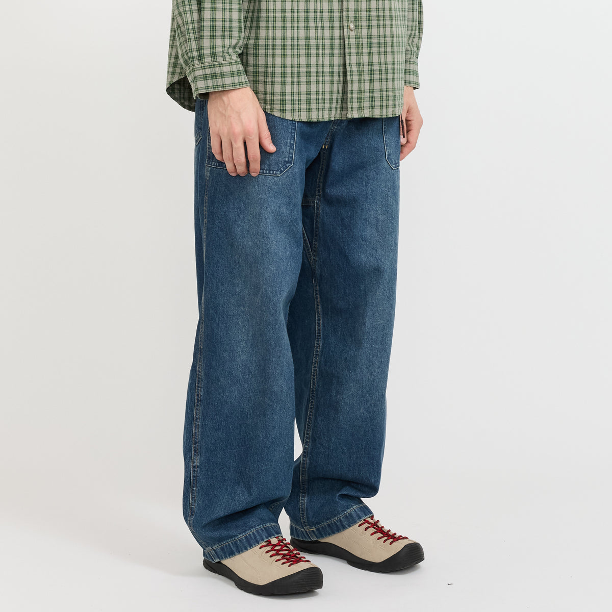 Fatigue Denim Pant Stone