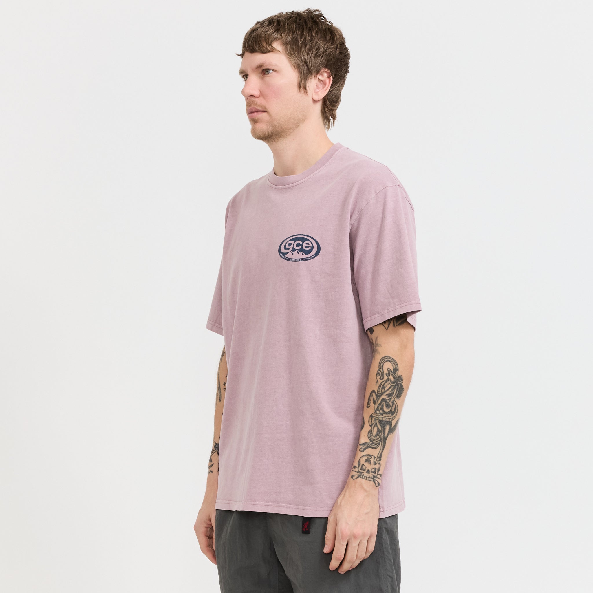 GCE Tee Pigment Dyed Lilac Pigment