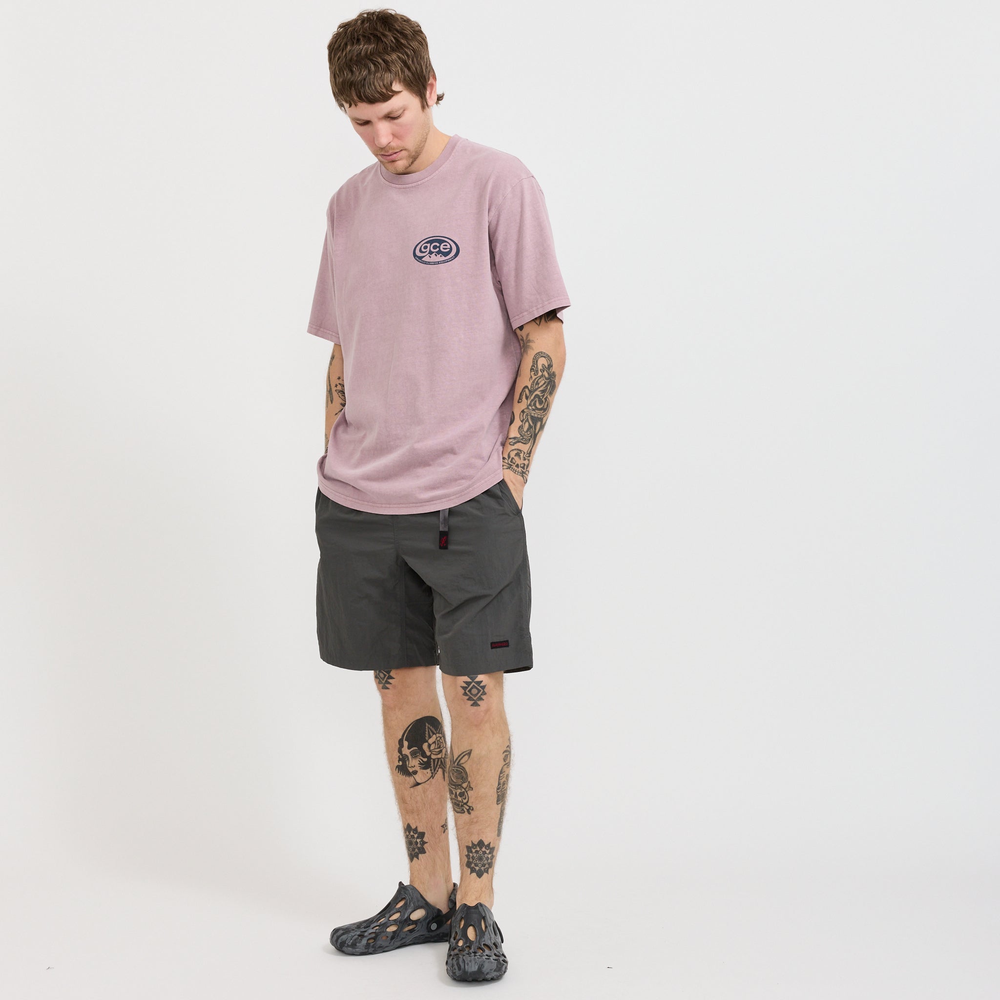 GCE Tee Pigment Dyed Lilac Pigment