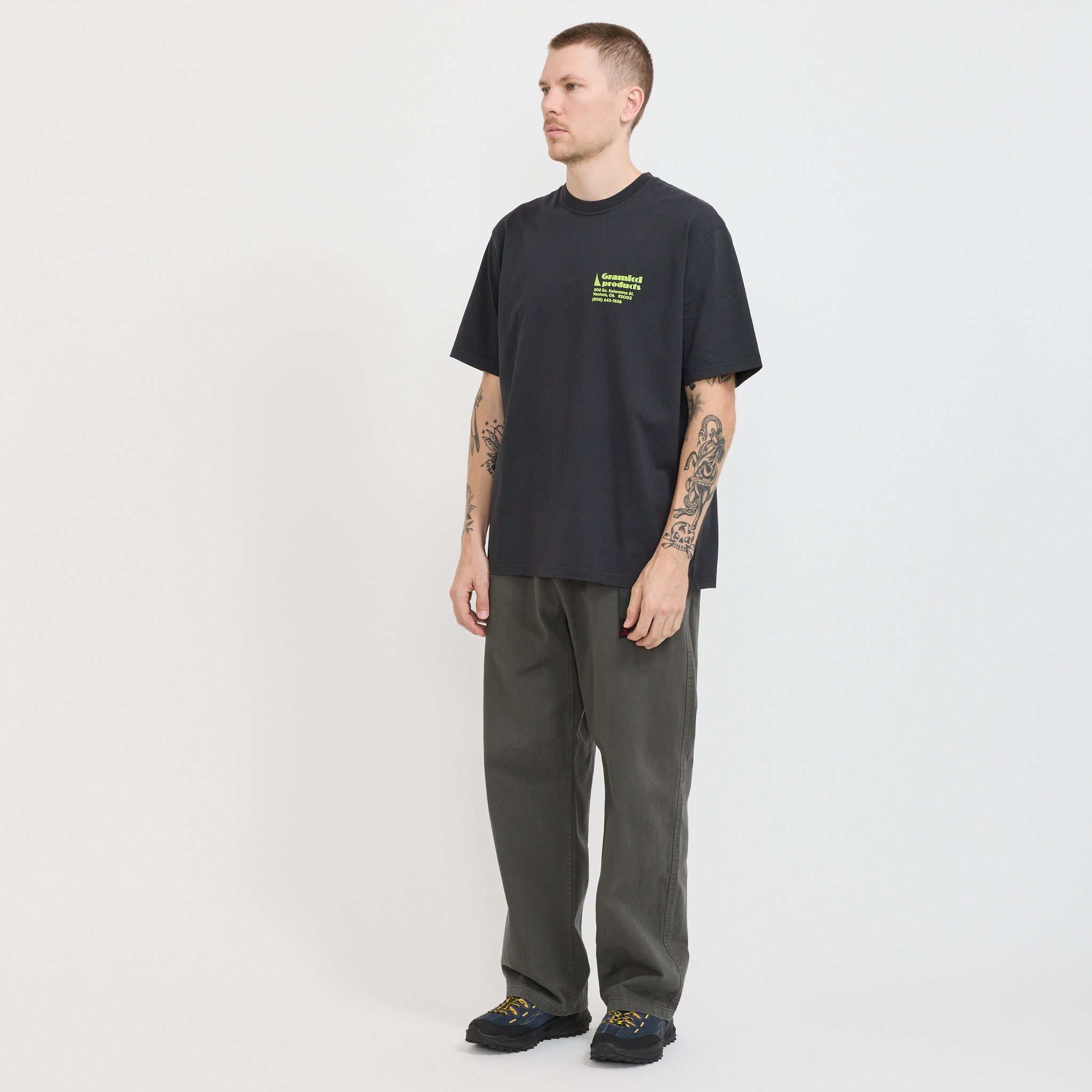 G-Sail Tee Vintage Black