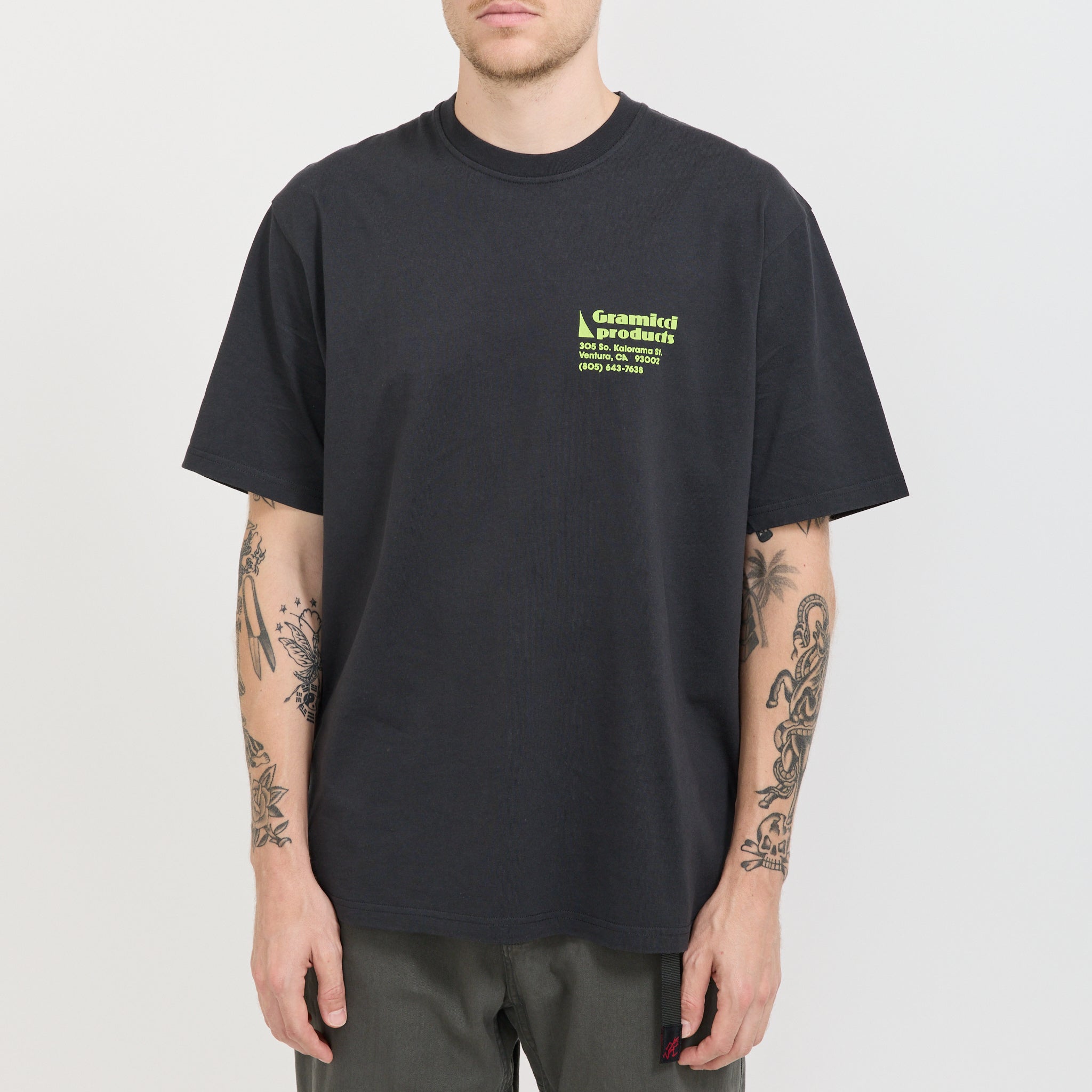 G-Sail Tee Vintage Black