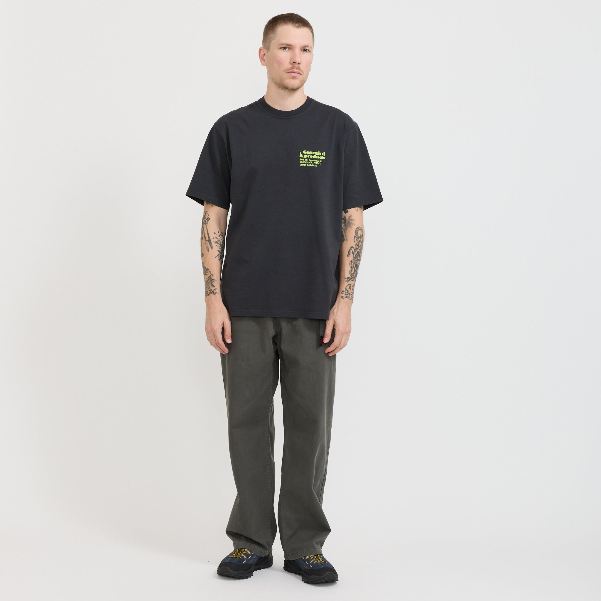 G-Sail Tee Vintage Black