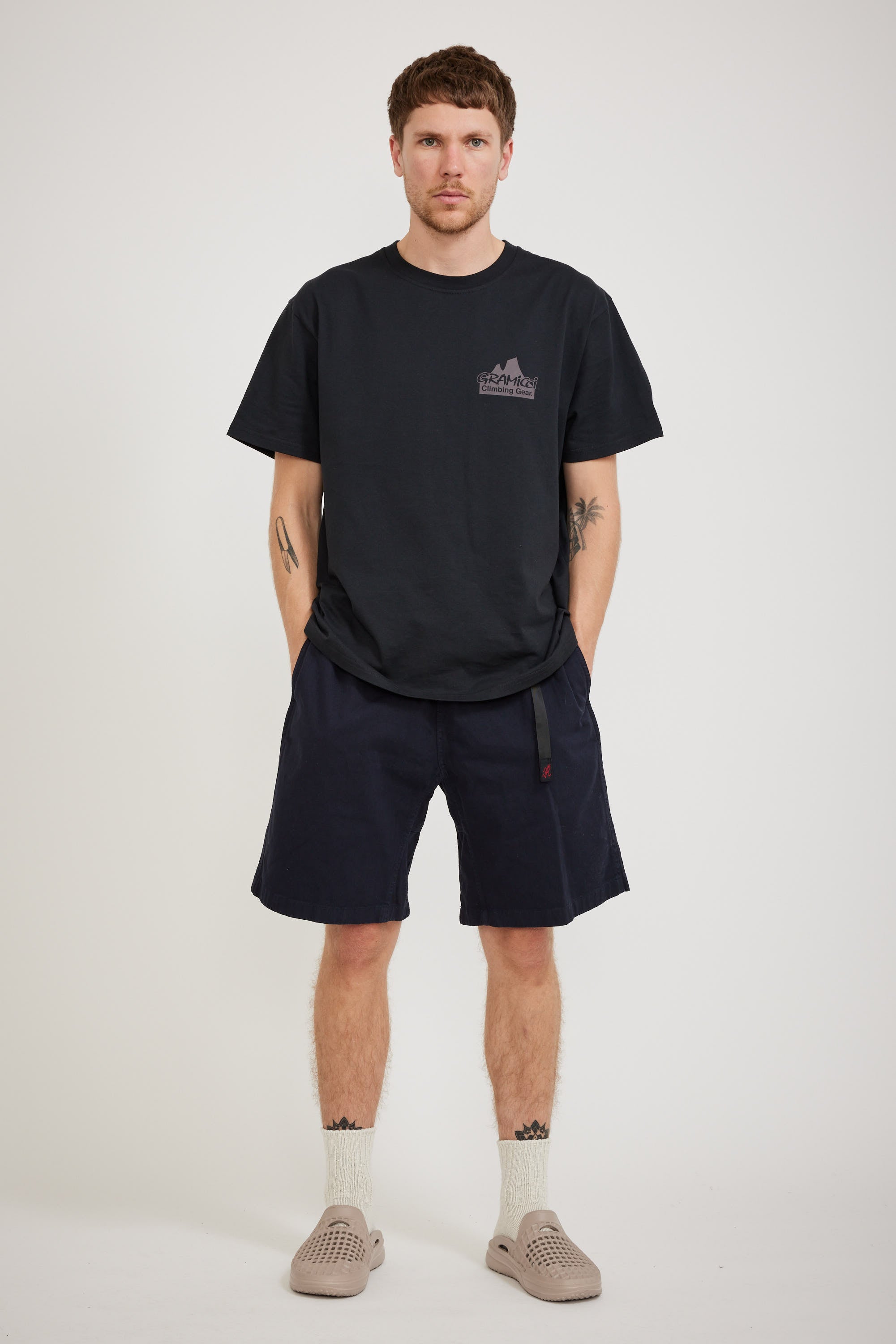 Gramicci | G-SHORT DOUBLE NAVY | Maplestore