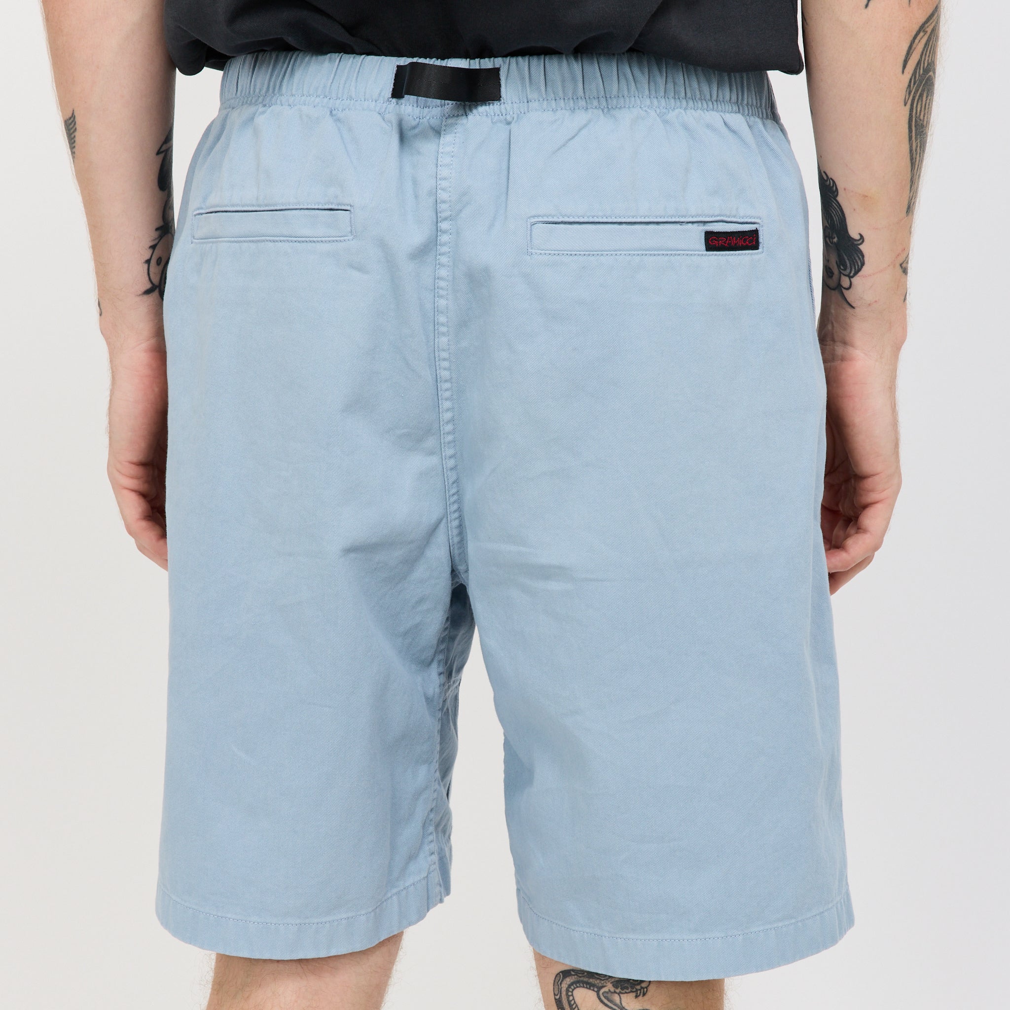 G-Short Pigment Dyed Dusty Blue Pigment