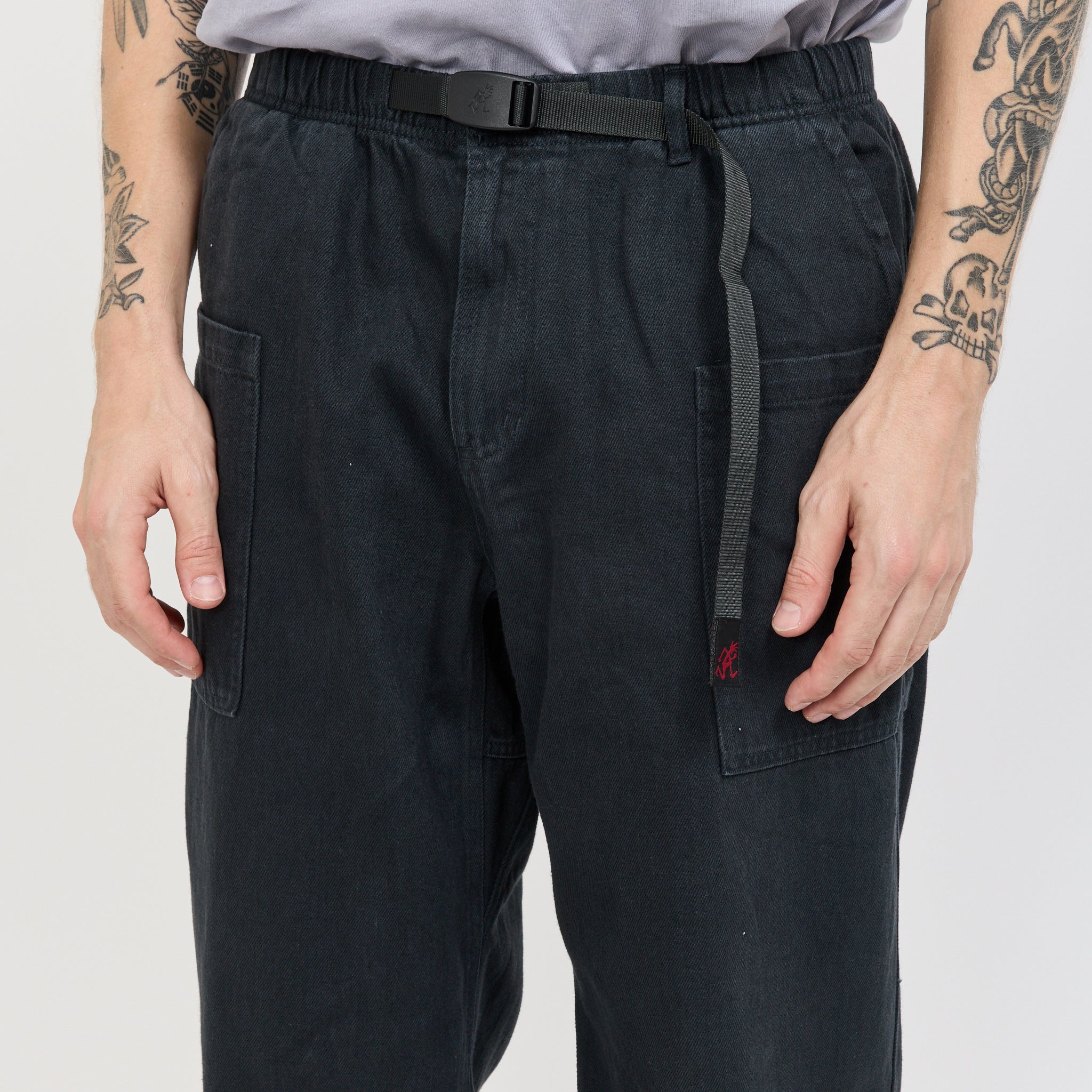 Gramicci | Hemp Relaxed Pant Carbon | Maplestore