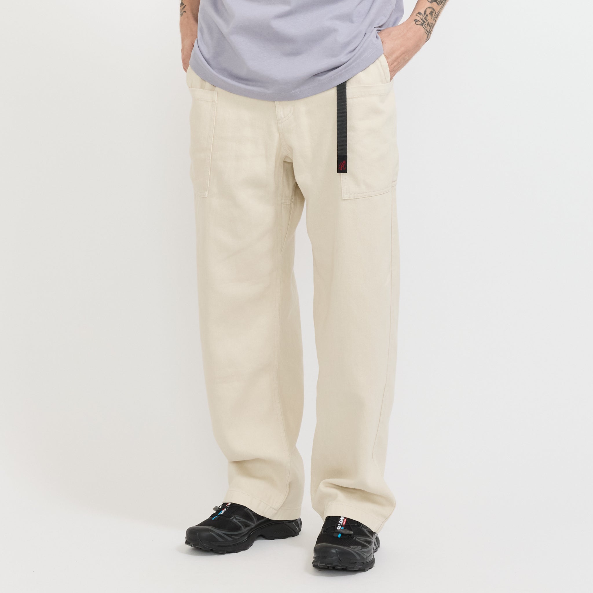 Gramicci | Hemp Relaxed Pant Natural | Maplestore