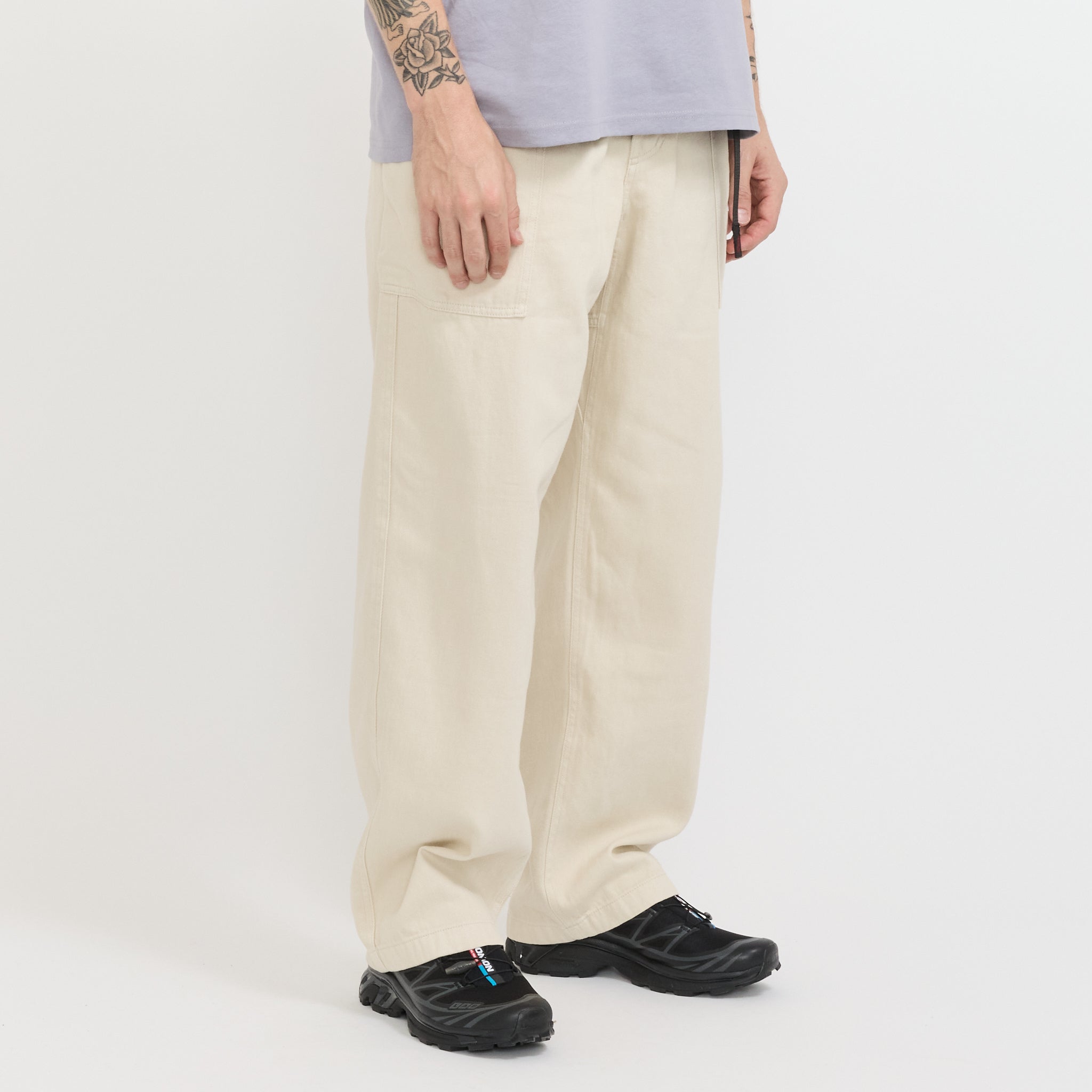 Gramicci | Hemp Relaxed Pant Natural | Maplestore