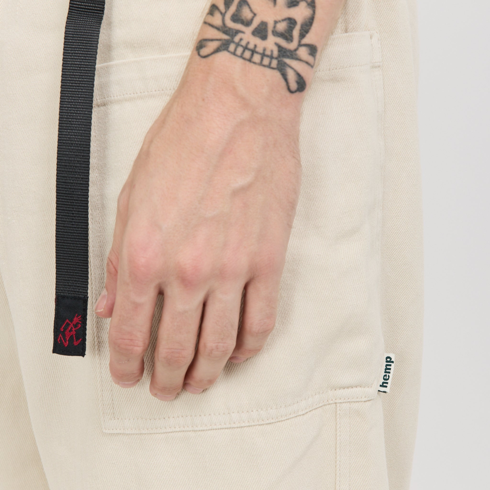 Gramicci | Hemp Relaxed Pant Natural | Maplestore