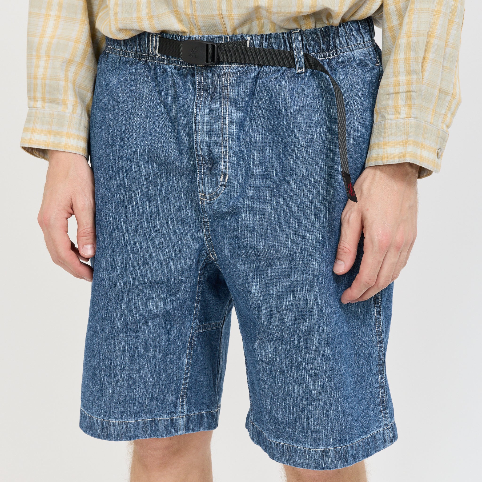 Gramicci | Japanese Chambray Short Blue | Maplestore