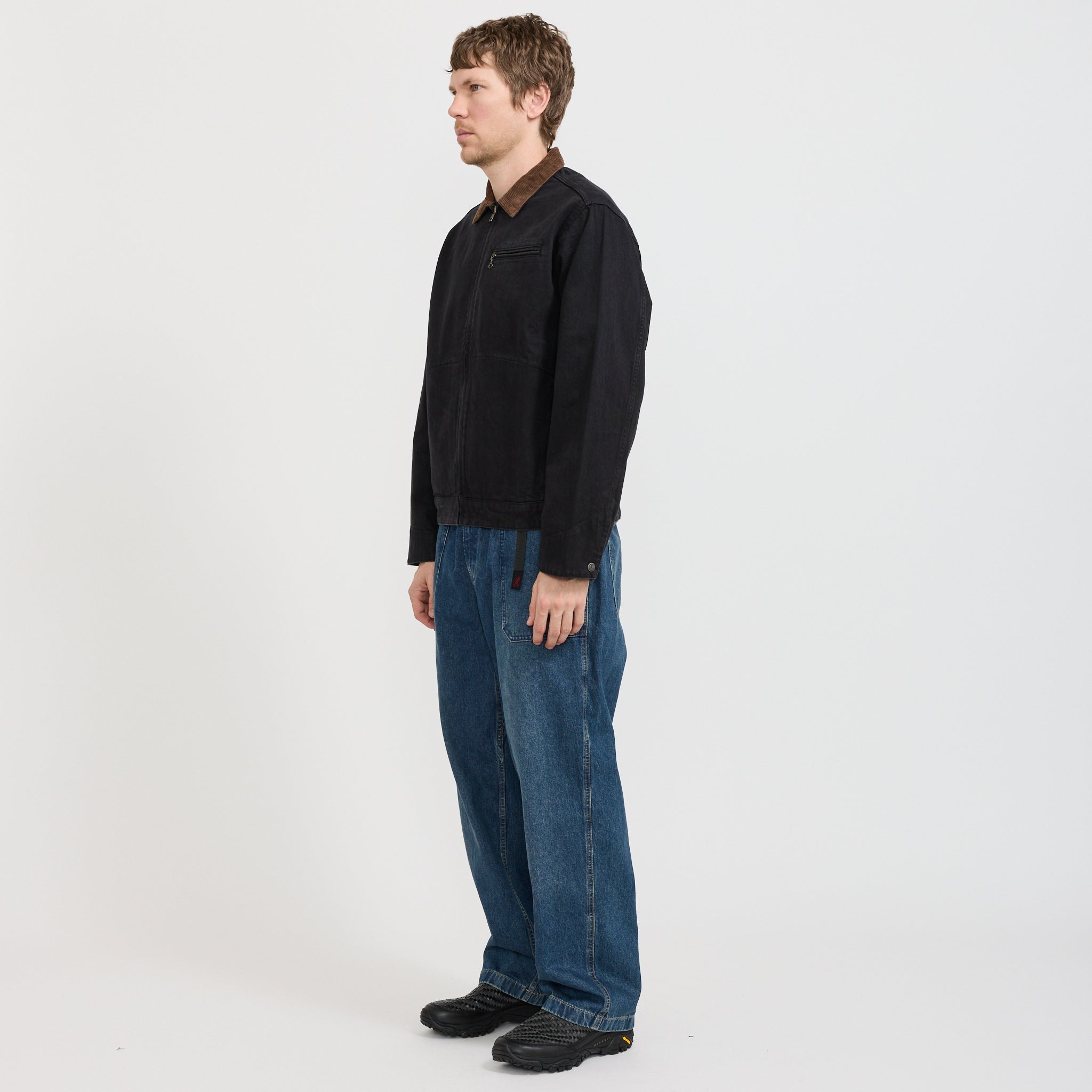 Japanese Denim Trucker True Black