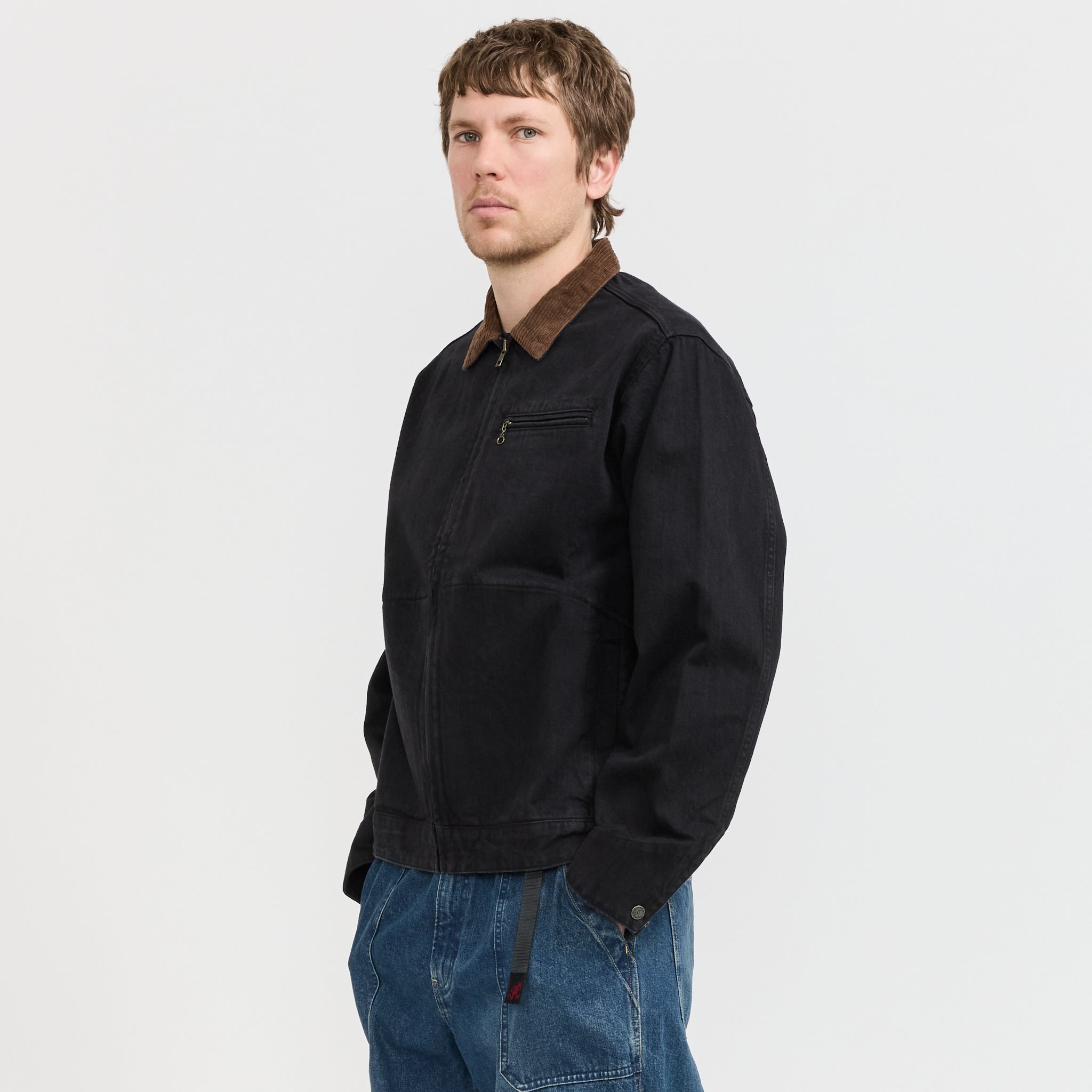 Japanese Denim Trucker True Black