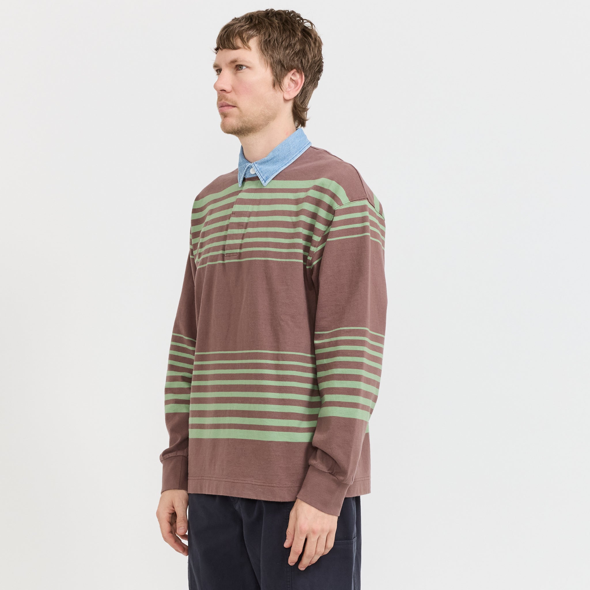 Langdon Rugby Shirt Peppercorn