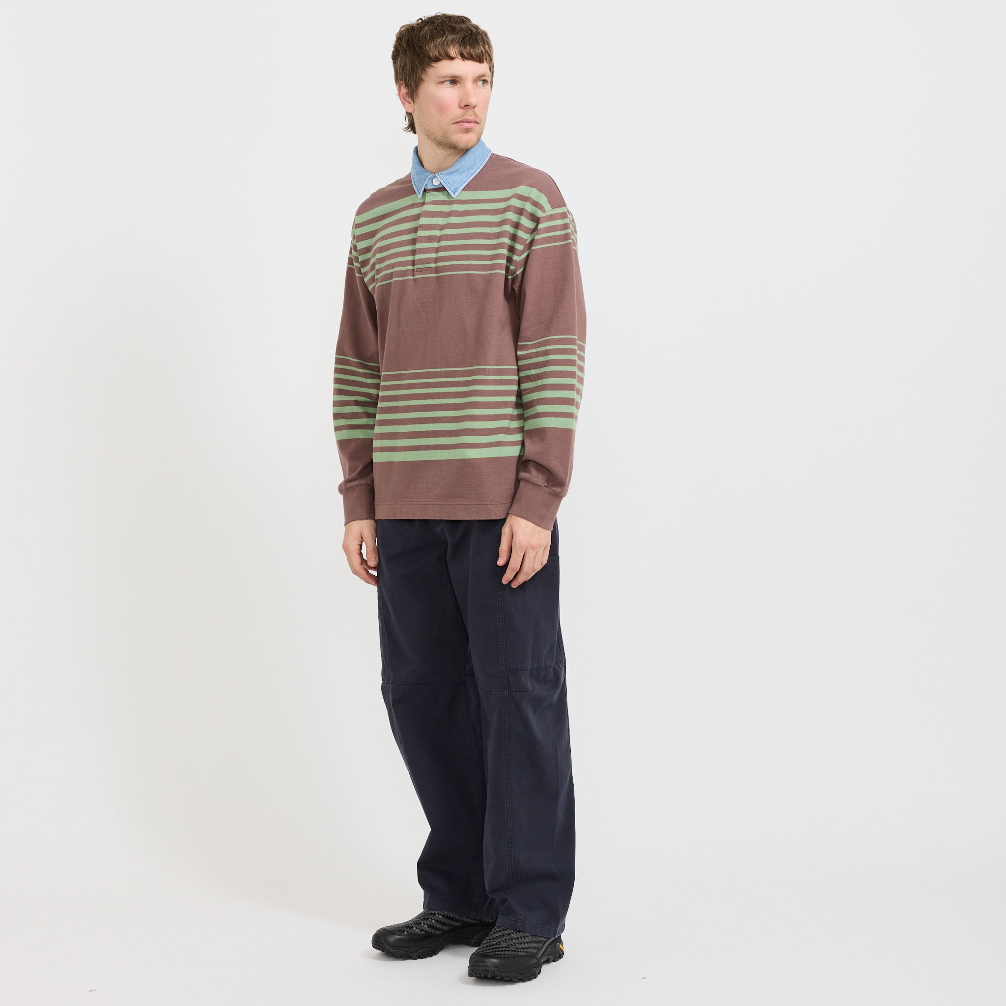 Langdon Rugby Shirt Peppercorn