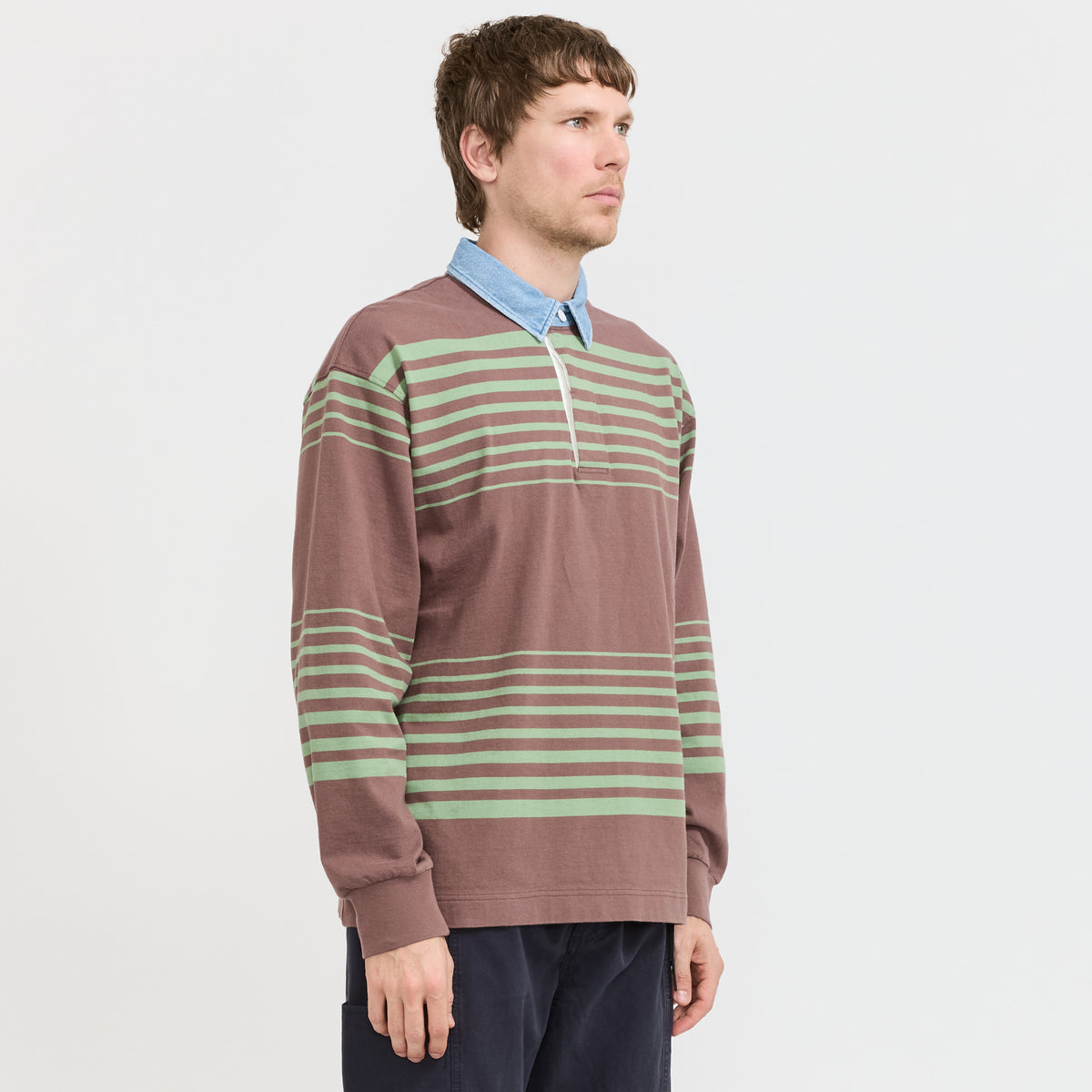 Langdon Rugby Shirt Peppercorn