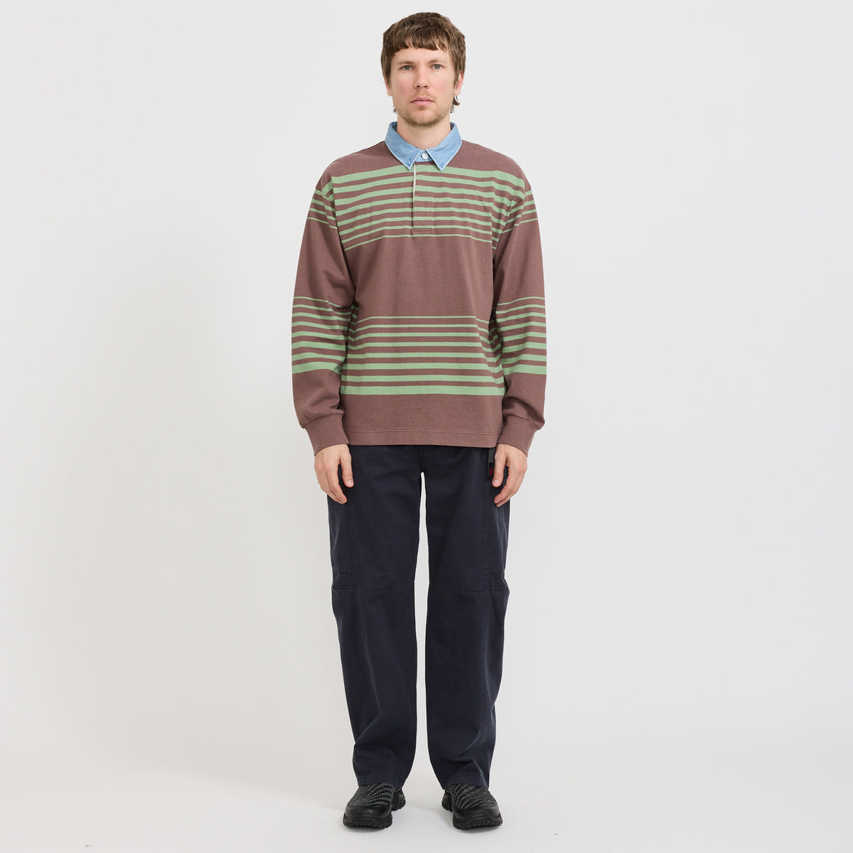 Langdon Rugby Shirt Peppercorn