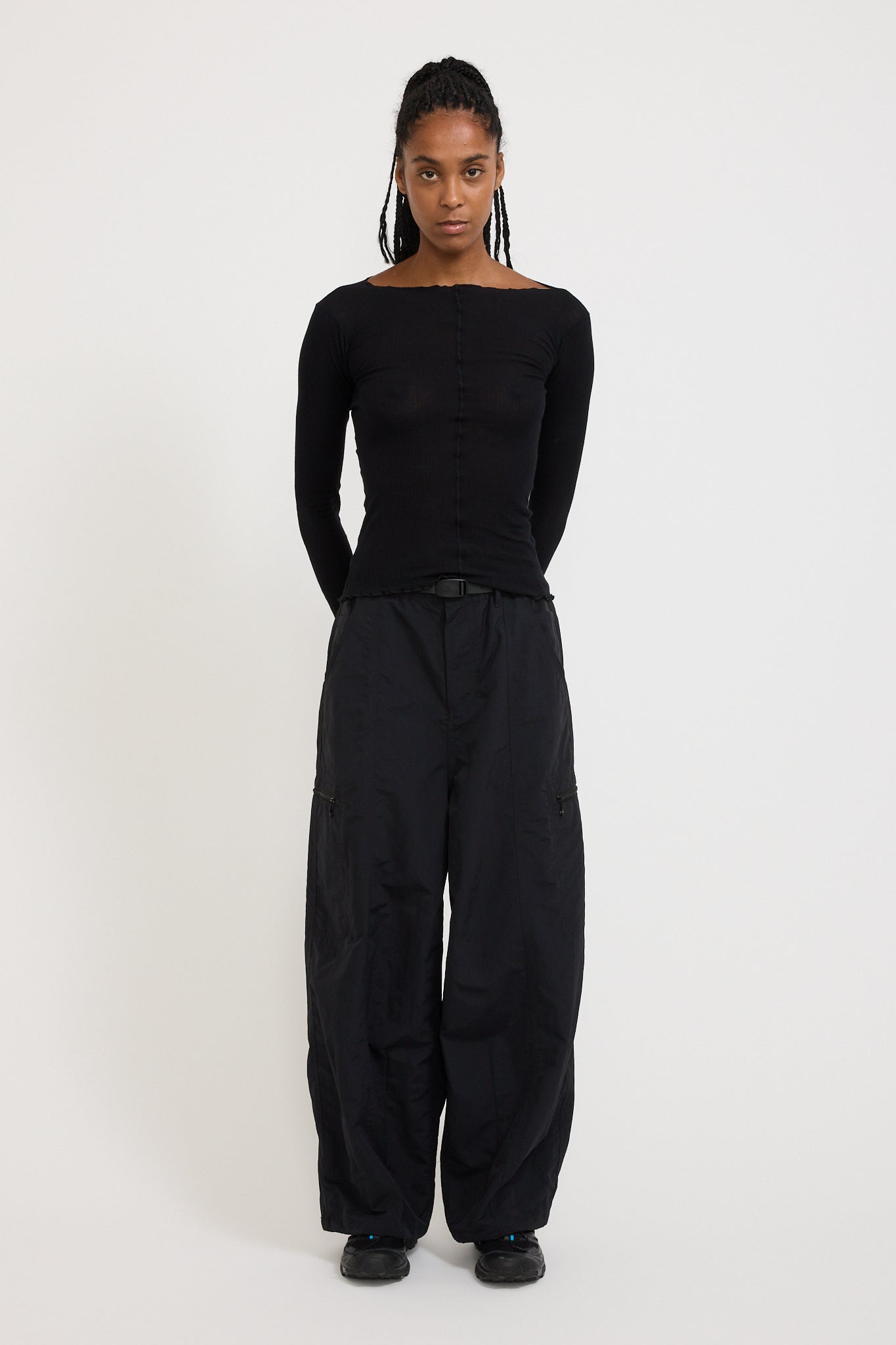 Loose Balloon Pant Black