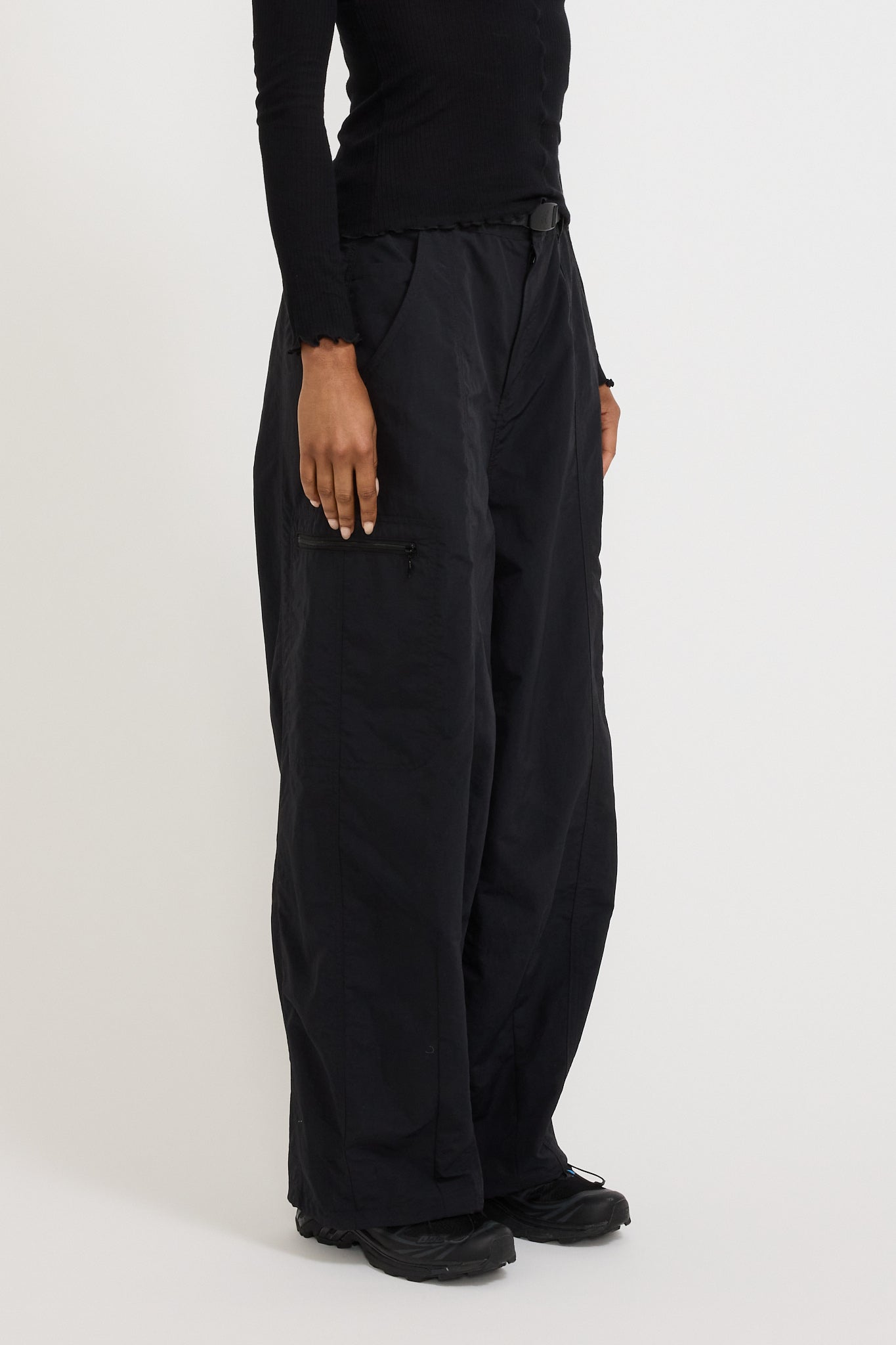 Loose Balloon Pant Black