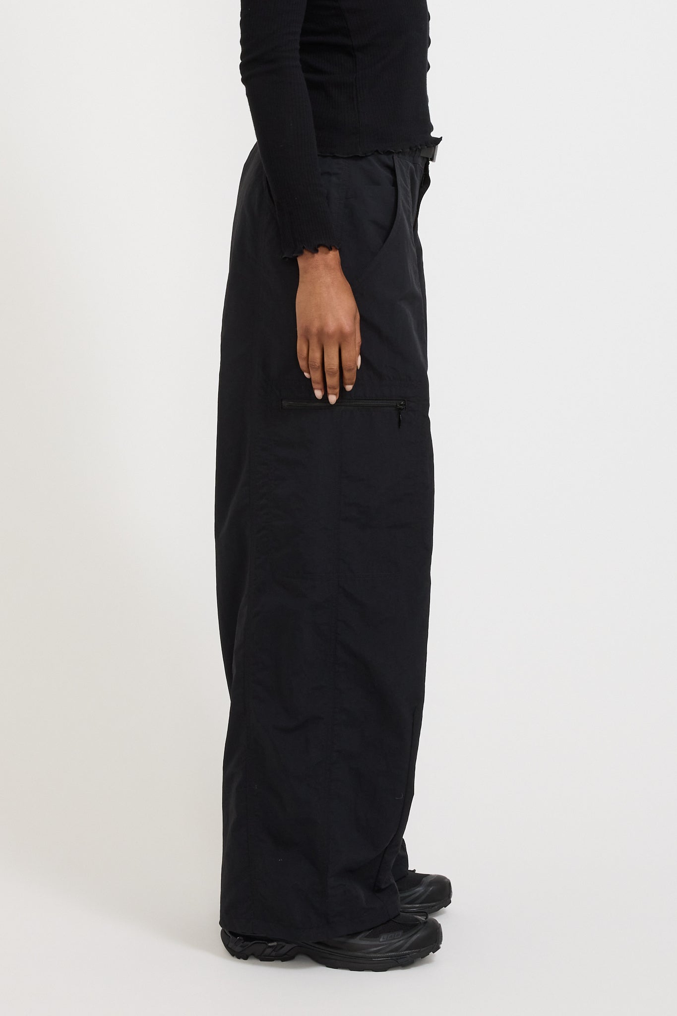 Loose Balloon Pant Black