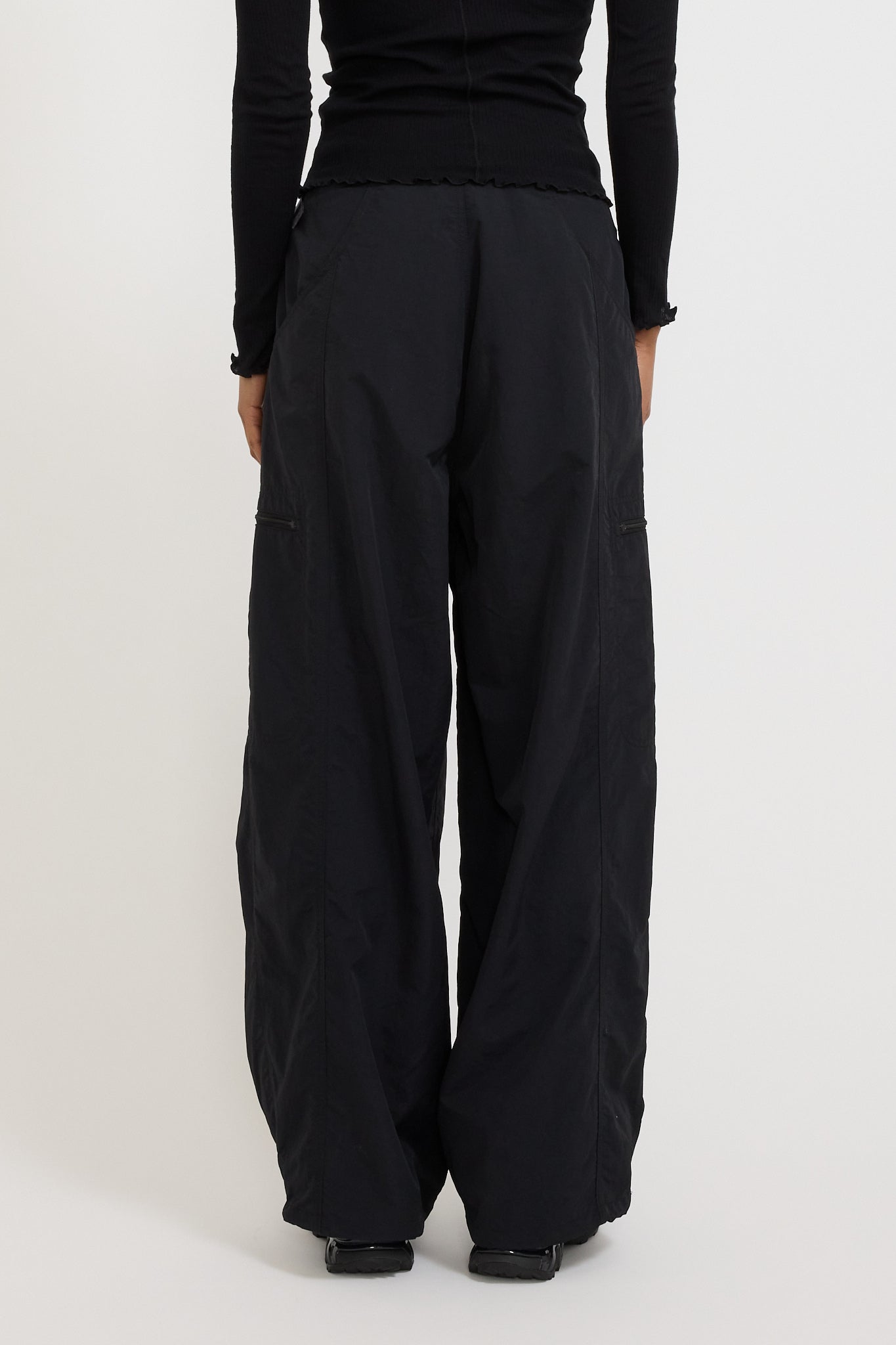 Loose Balloon Pant Black