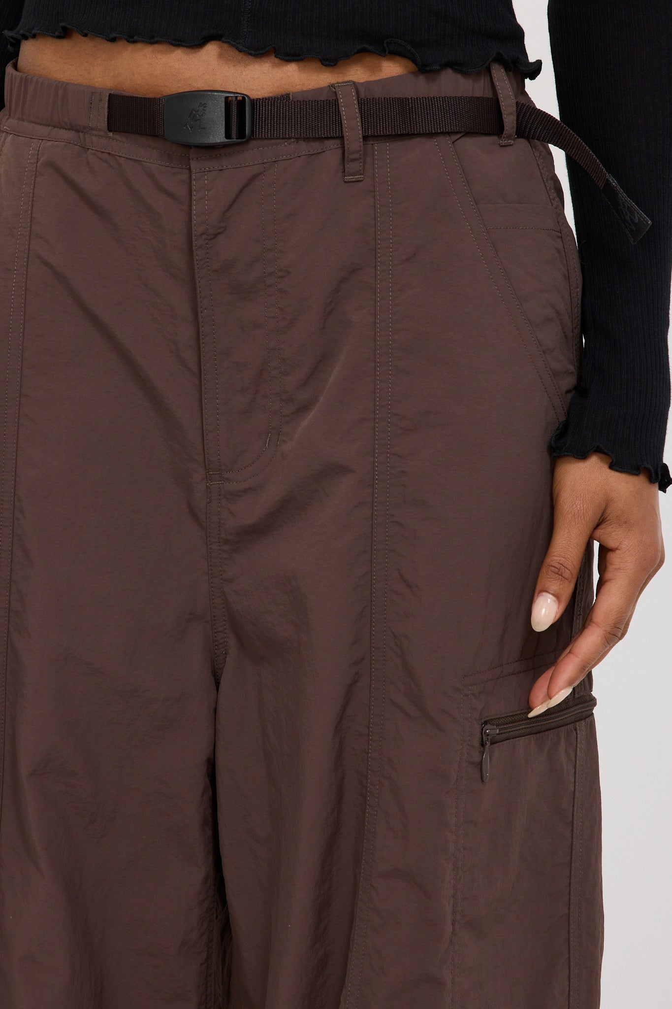 Loose Balloon Pant Deep Brown