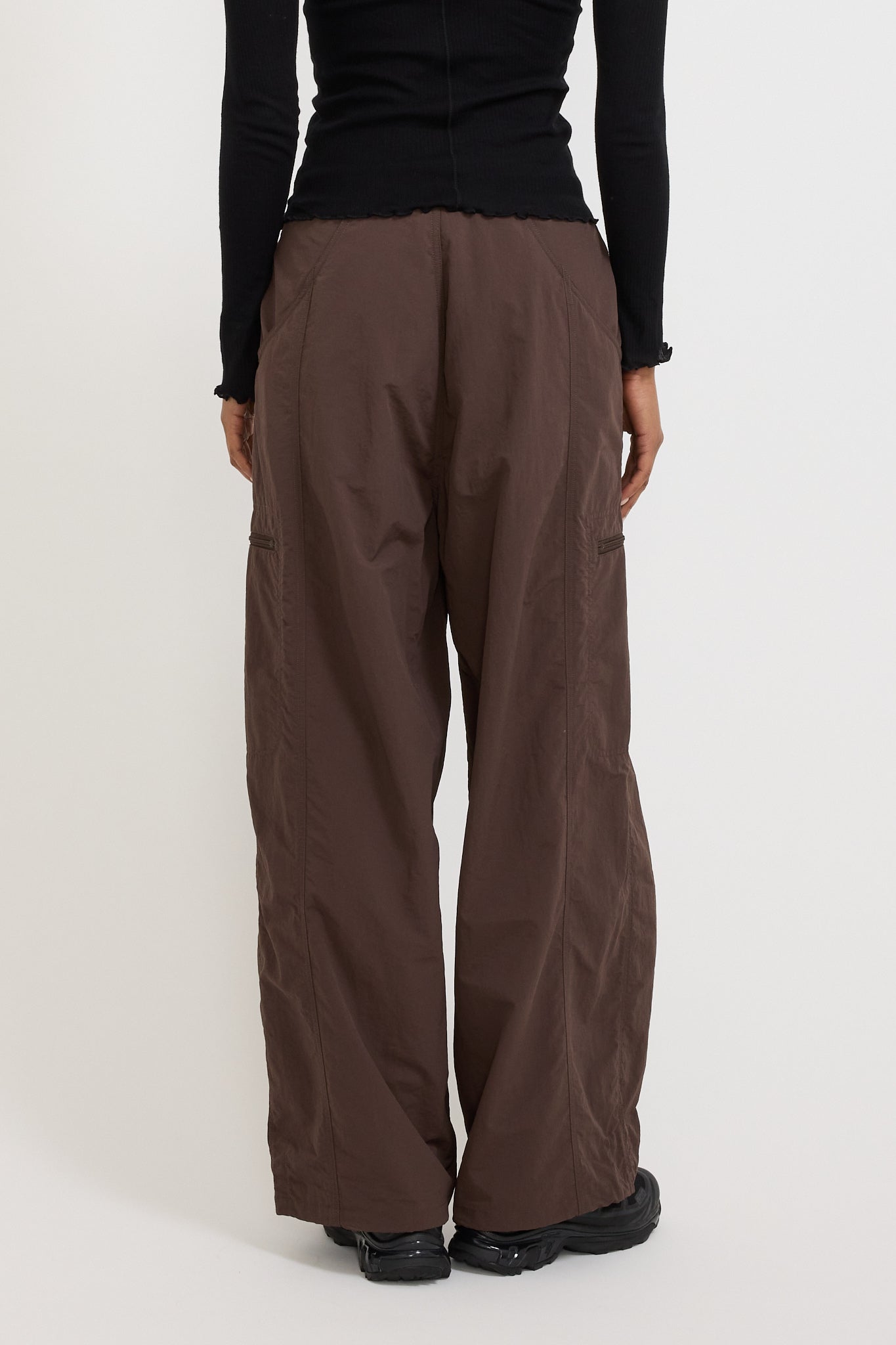 Loose Balloon Pant Deep Brown